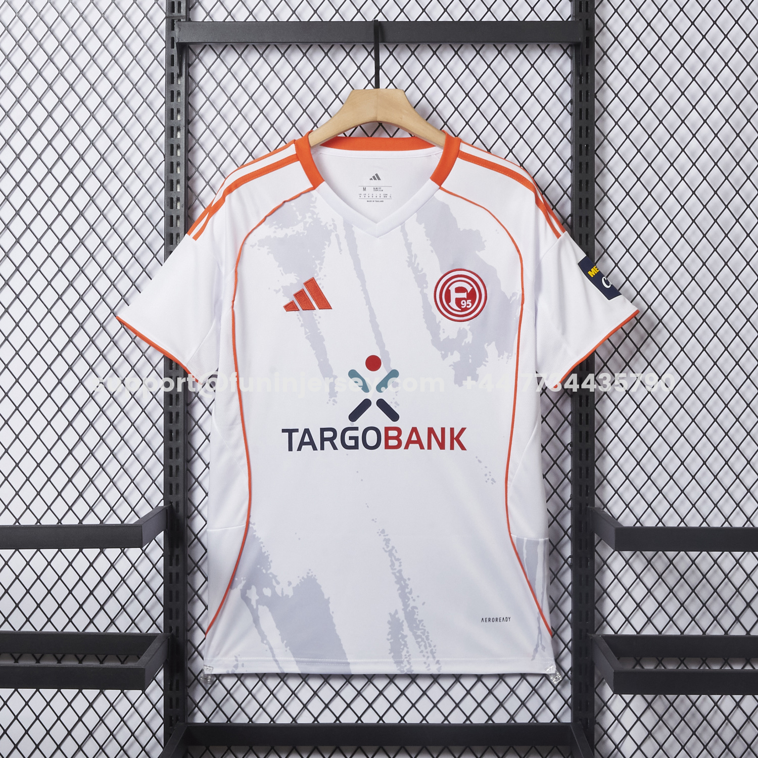 Funinjersey-Fortuna Düsseldorf 25-26 Away Jersey - Fans Version