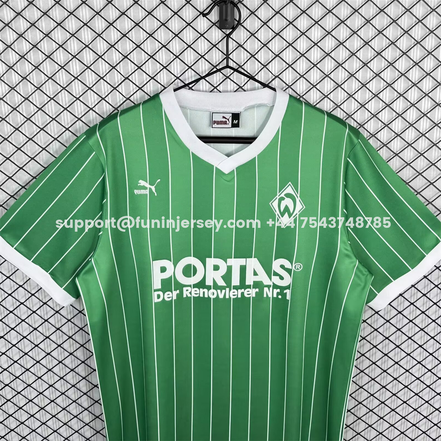 Funinjersey-Retro Werder Bremen 1988-89 Away Jersey