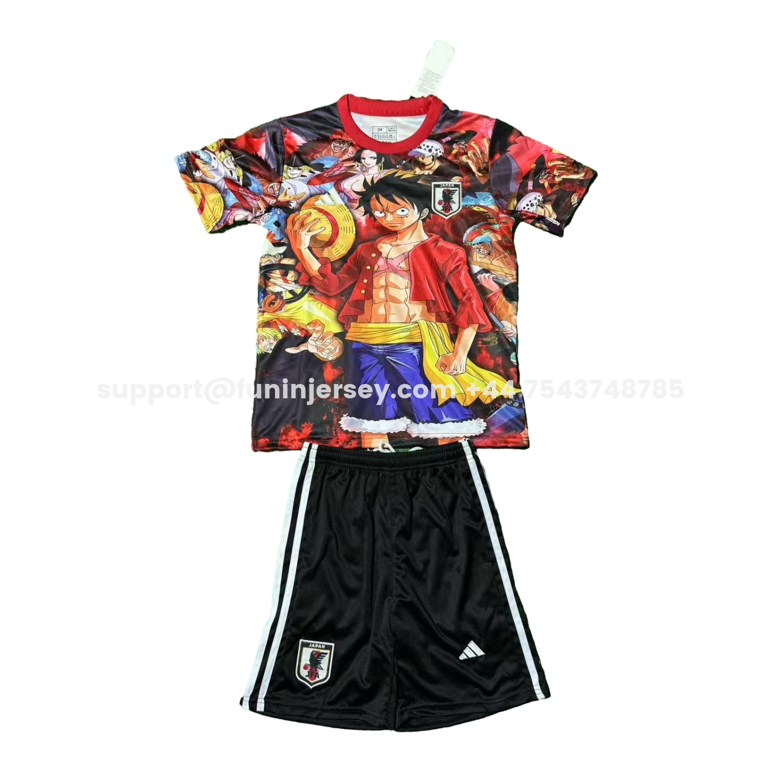 Funinjersey-Japan 25-26 One Piece Luffy And The Crew Special Kids Kit