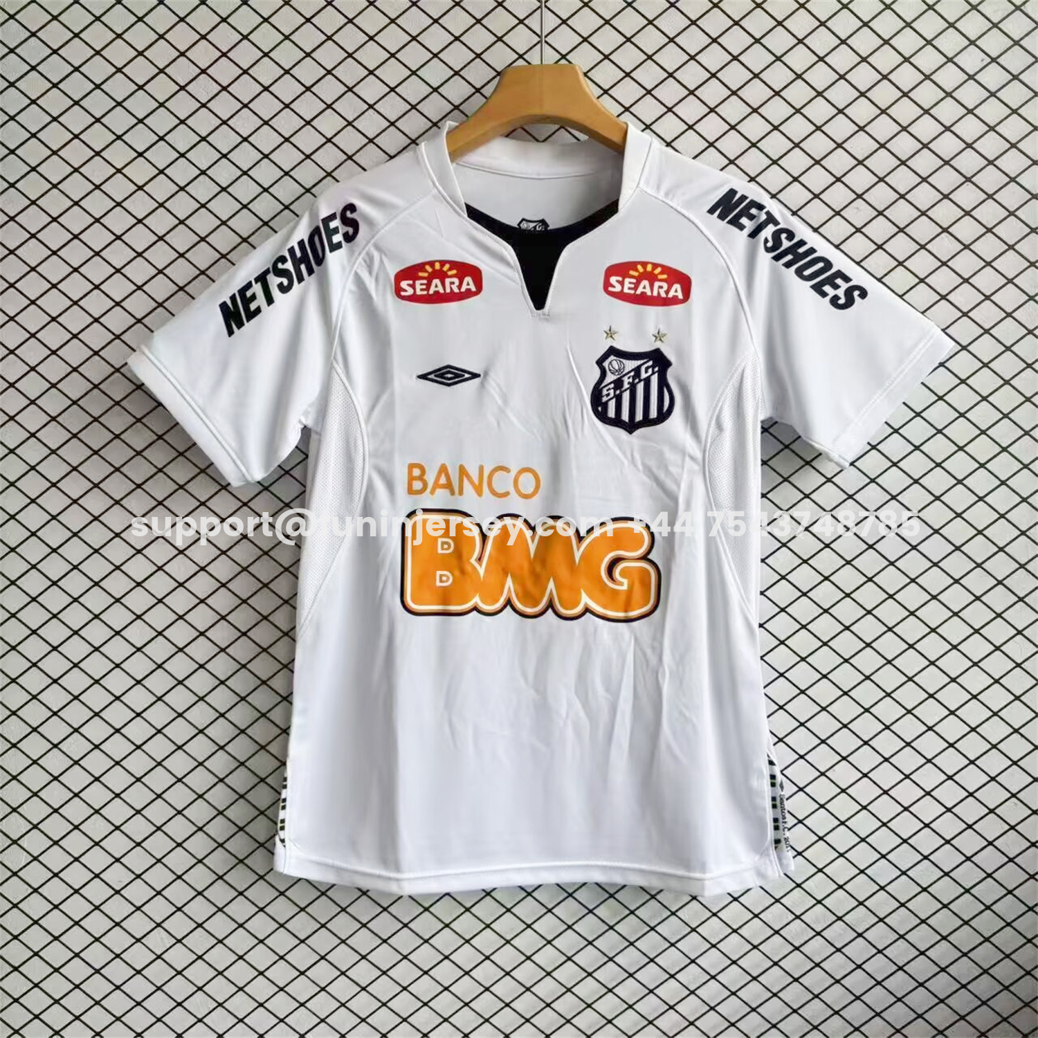 Funinjersey-Retro Santos 2011 Home Jersey