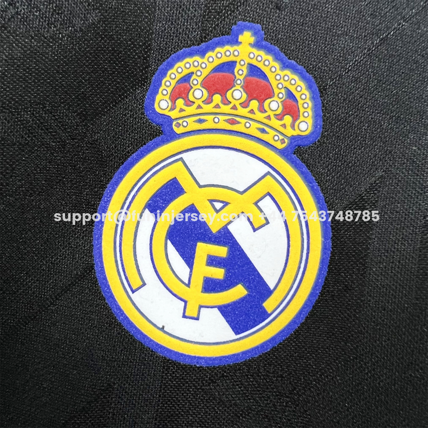 Funinjersey-Real Madrid 26-27 Black Casual Jersey - Fans Version