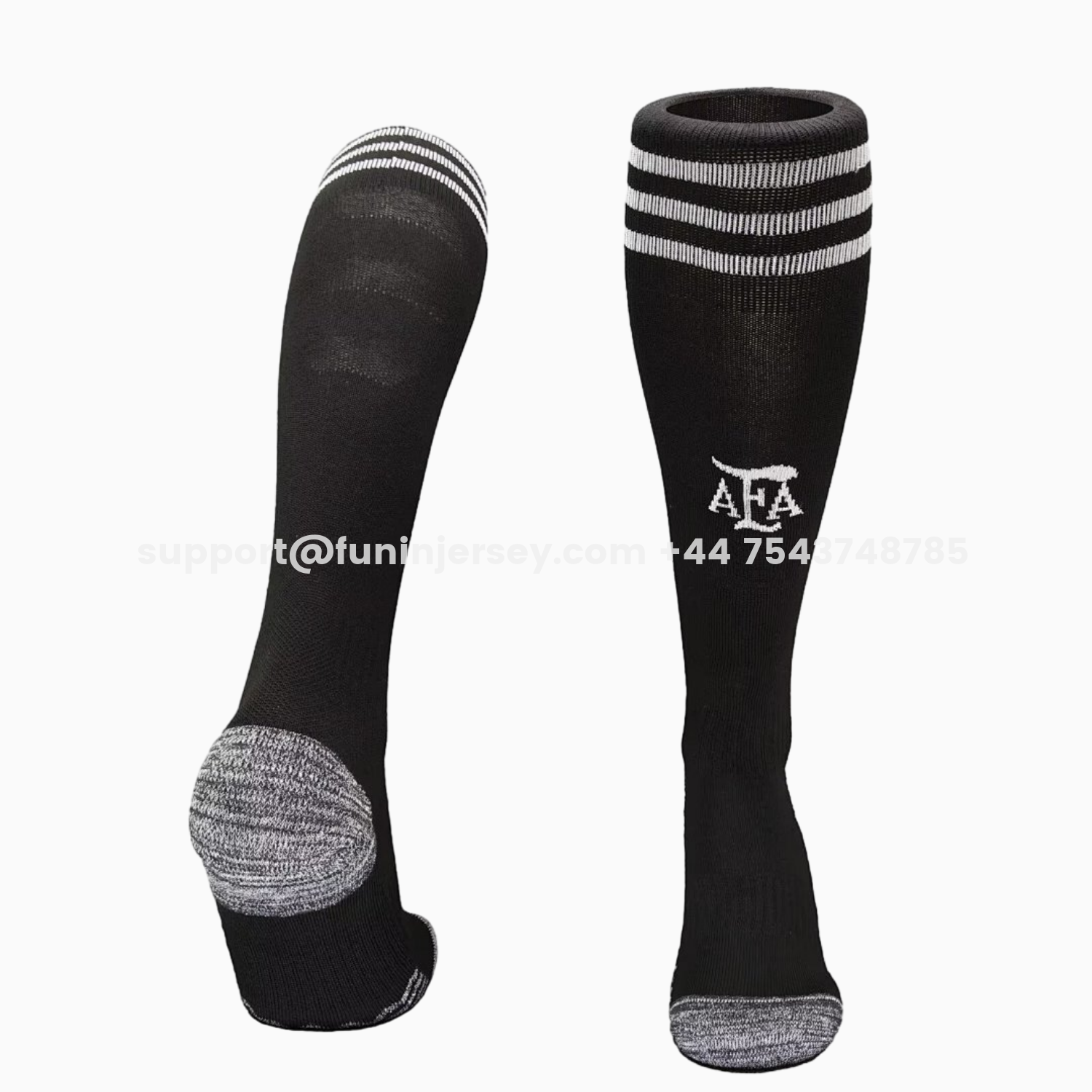 Funinjersey-Argentina 2026 Away Socks - Black