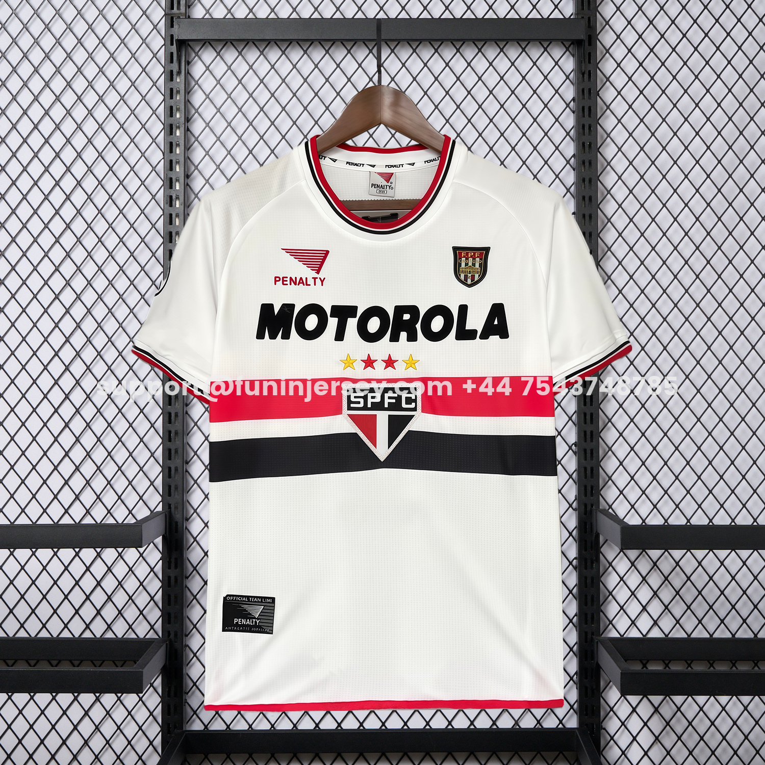 Funinjersey-Retro Sao Paulo 2001 Home Jersey