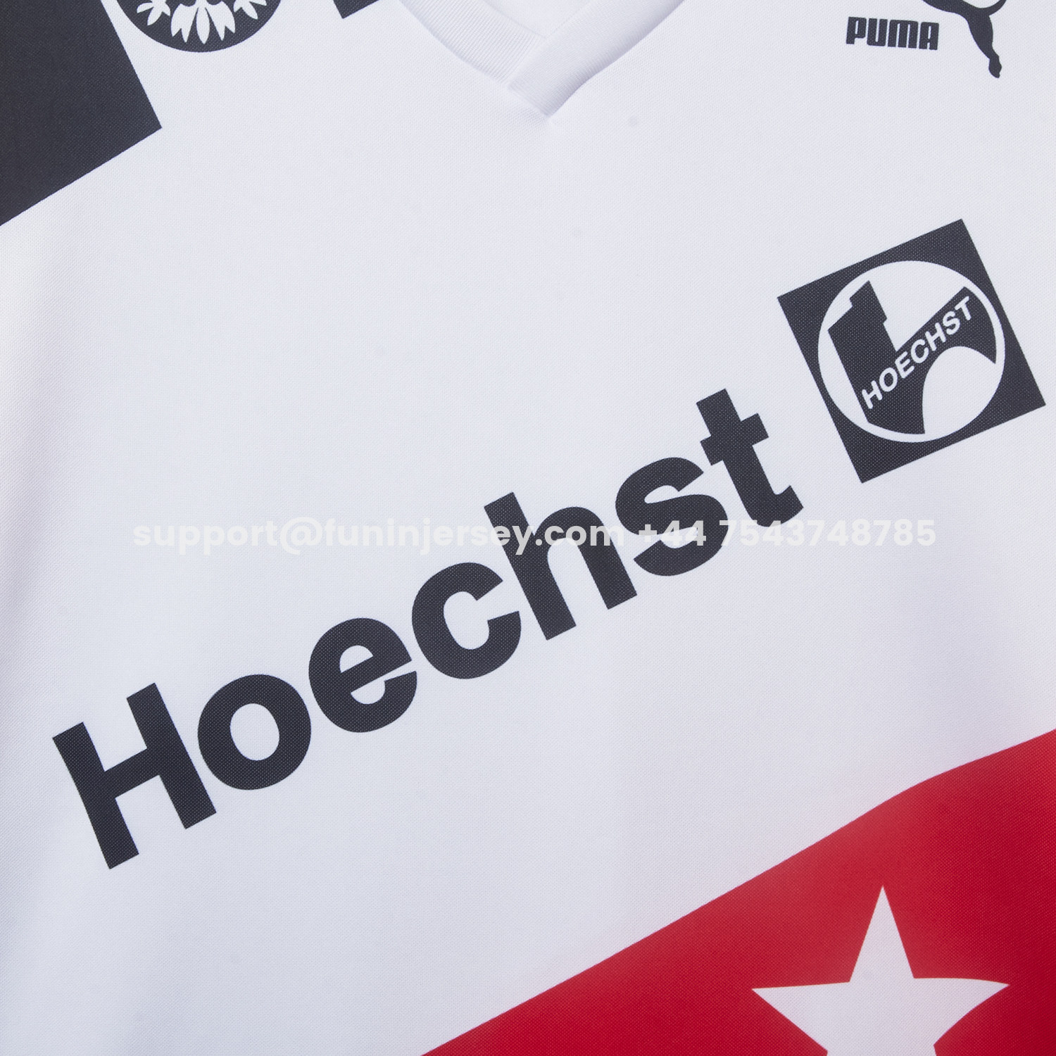 Funinjersey-Retro Frankfurt 1990-91 Away Jersey