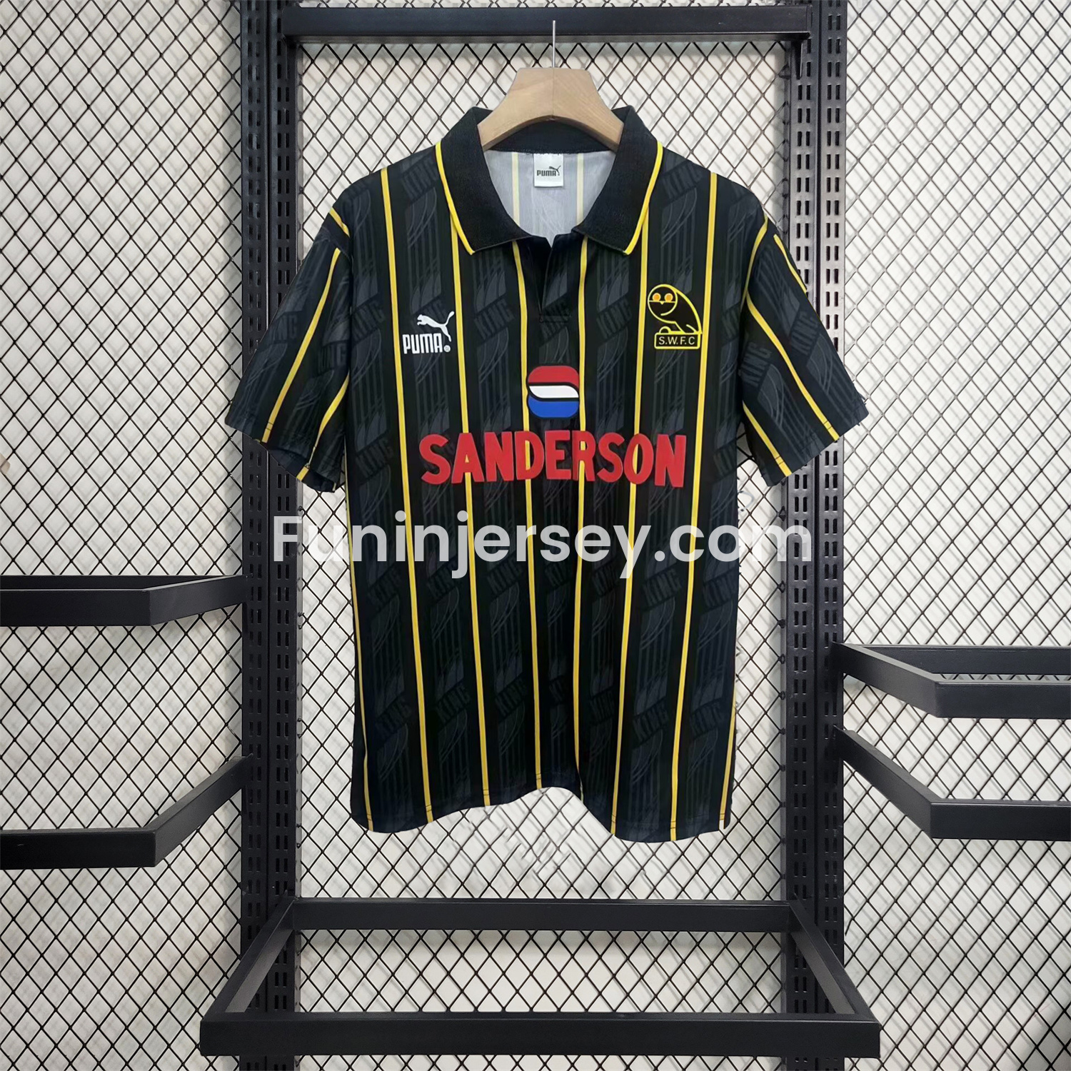 Funinjersey-Retro Sheffield Wednesday 1993-94 Away Jersey