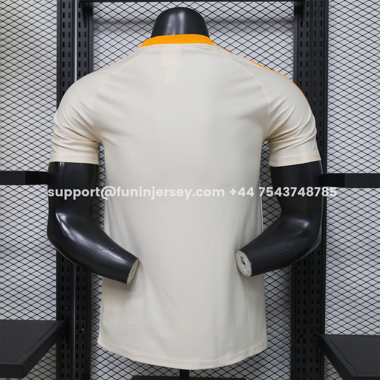 Funinjersey-Bayern Munich 25-26 Off-white Casual Jersey - Player Version