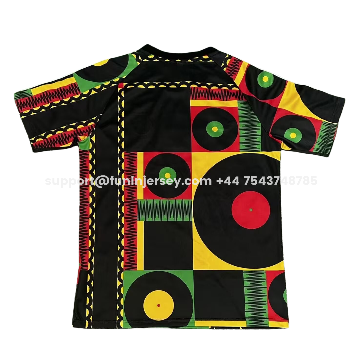 Funinjersey-Jamaica 2026 Round Square Training Jersey - Fans Version