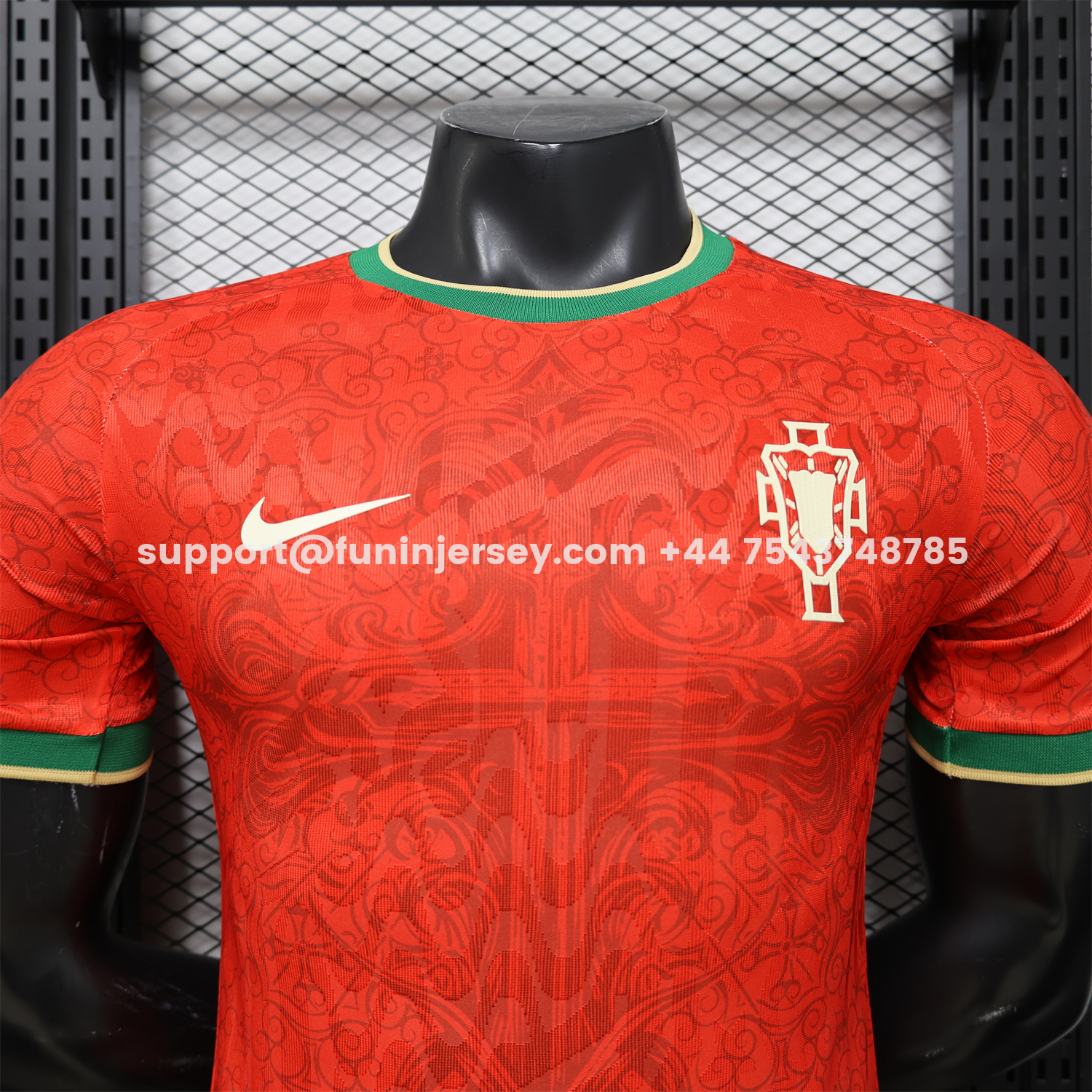Funinjersey-Portugal 2026 Cross Red Special Jersey - Player Version