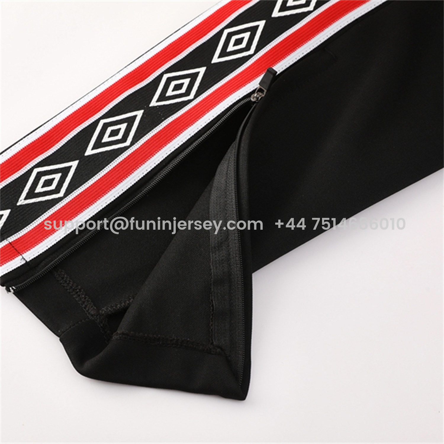 Funinjersey-Manchester United 25-26 Throwback 98-99 Style Jacket Training Tracksuit - Black