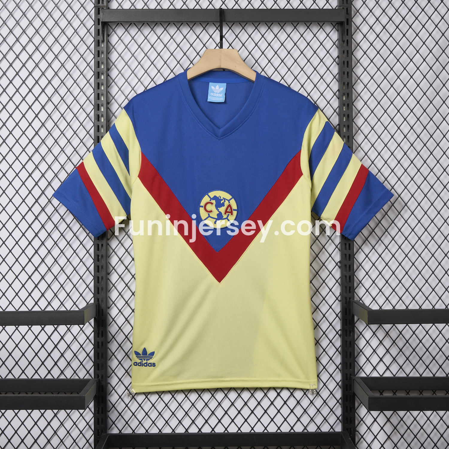 Funinjersey-Retro Club América 1982-84 Home Jersey