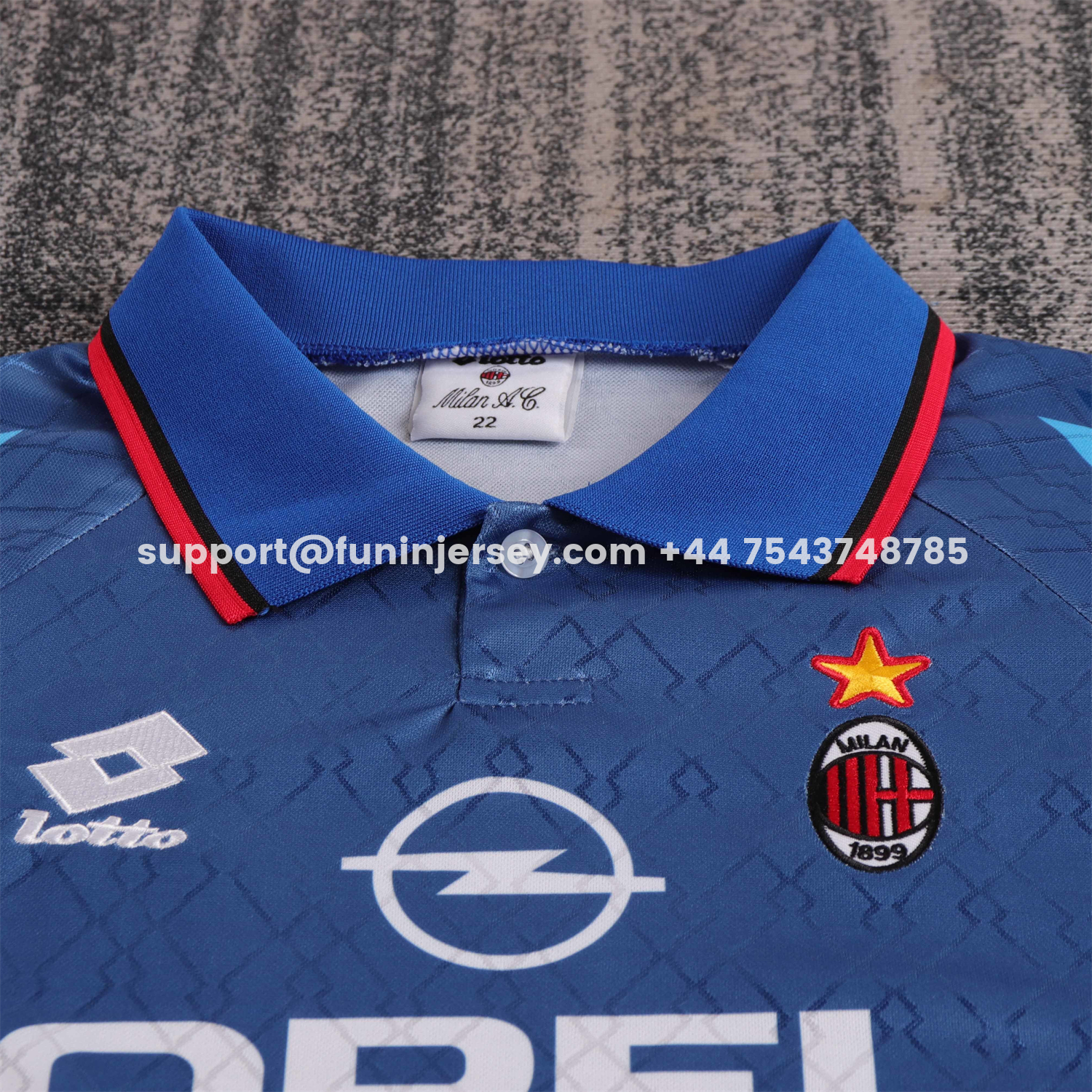 Funinjersey-Retro AC Milan 1995-96 Away Kids Kit