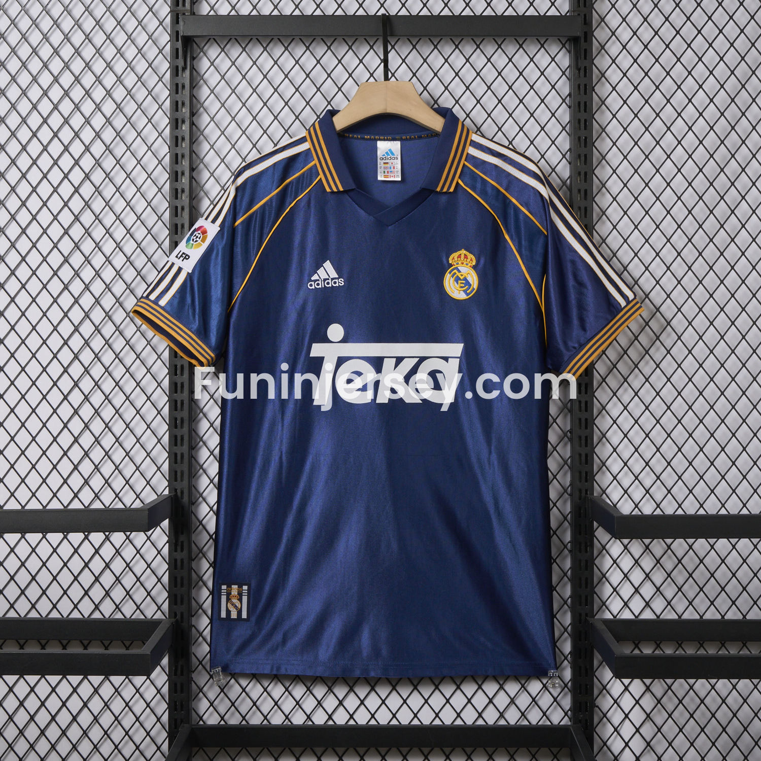 Funinjersey-Retro Real Madrid 1998-99 Third Jersey