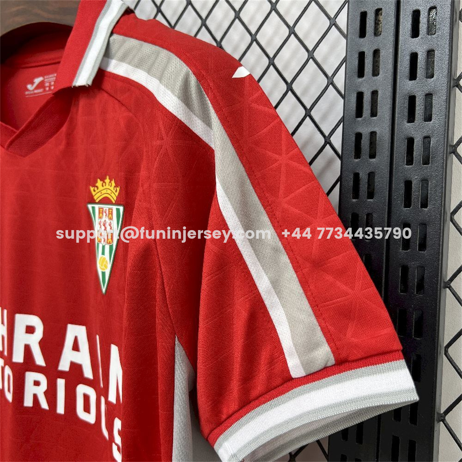 Funinjersey-Cordoba 25-26 Third Red Jersey - Fans Version