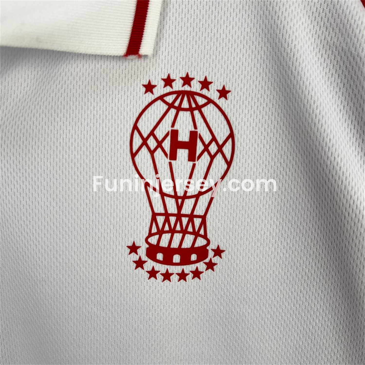 Funinjersey-CA Huracán 25-26 Home Unsponsored Jersey - Fans Version