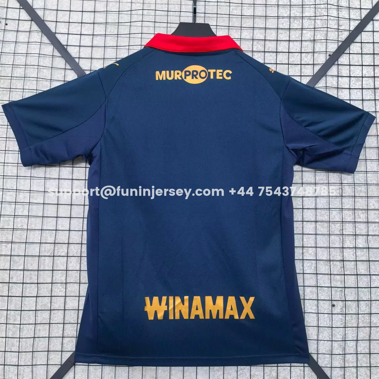 Funinjersey-RC Lens 25-26 St. Barbara's Day Deep Blue Jersey - Fans Version