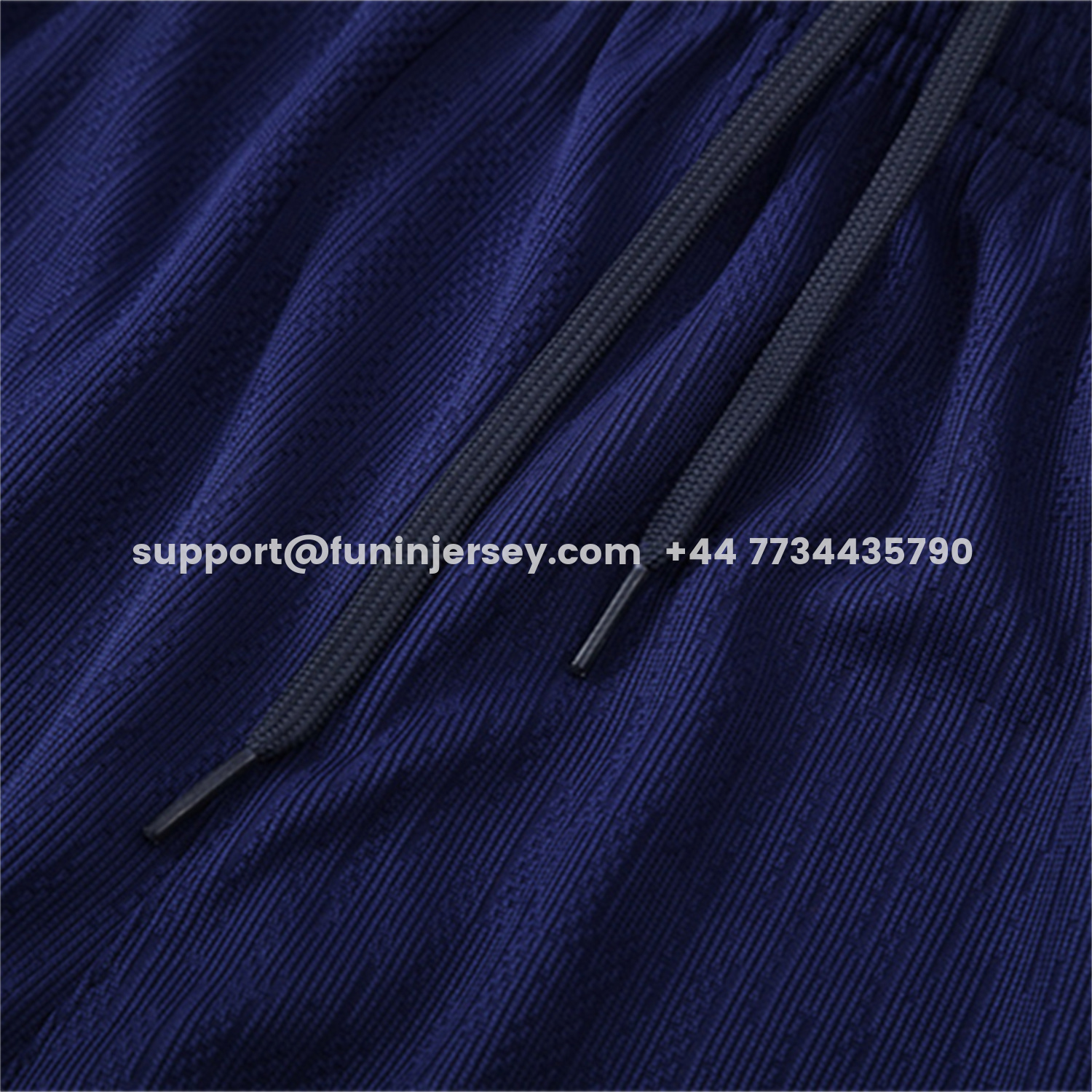 Funinjersey-Barcelona 25-26 Long Sleeve Training Set - Orange Top Royal Blue Sponsor & Royal Blue Pants