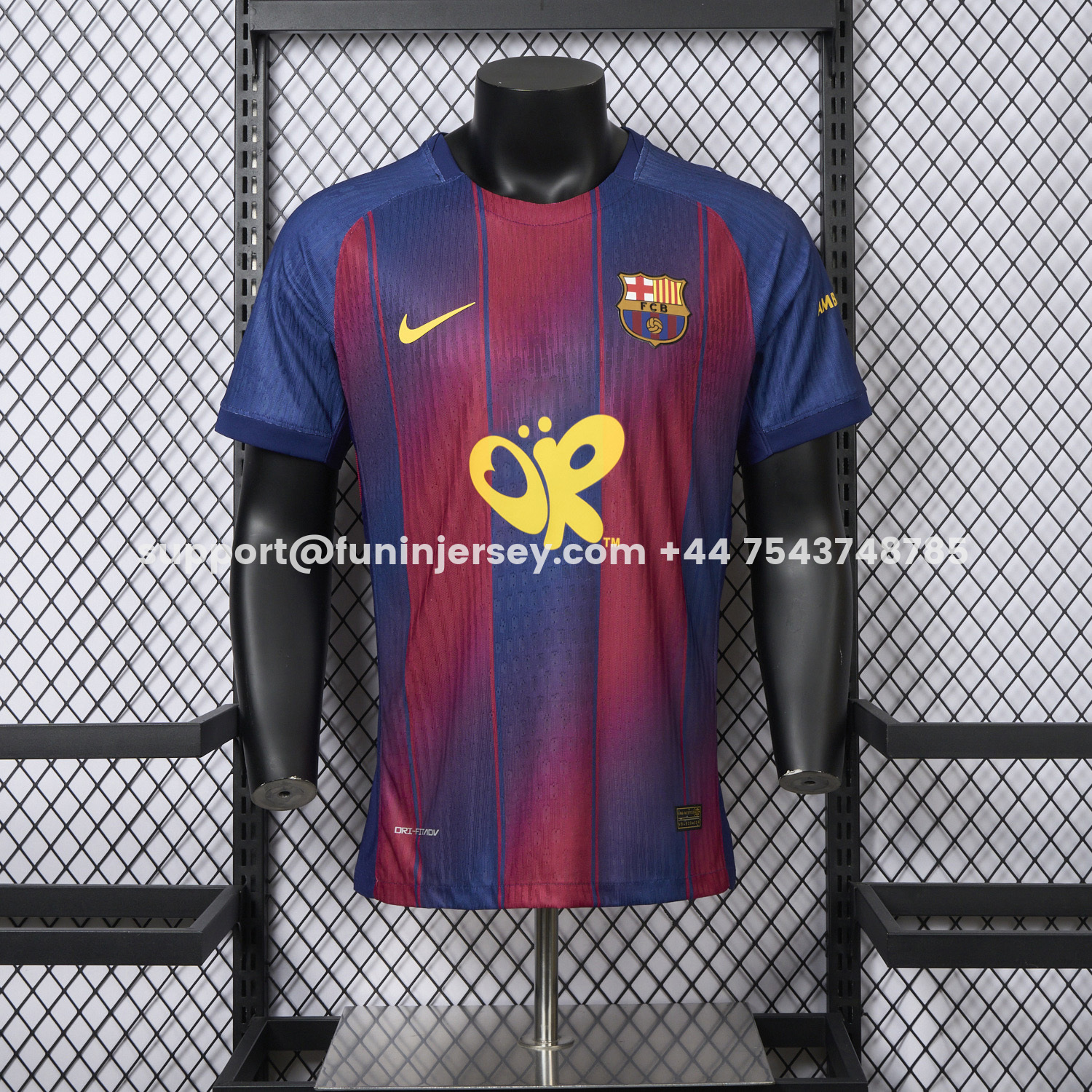 Funinjersey-Barcelona 25-26 x Olivia Rodrigo Co-Branded Home Jersey - Player Version