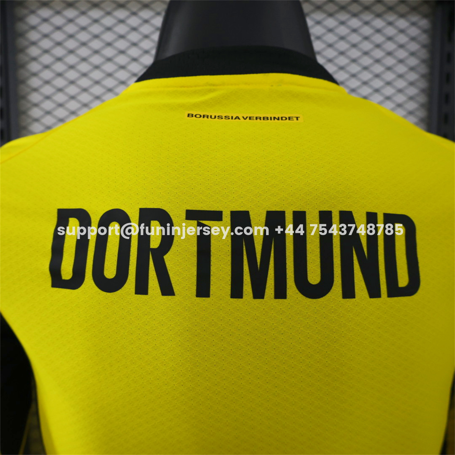Funinjersey-Dortmund 26-27 Home Long Sleeves Jersey - Player Version