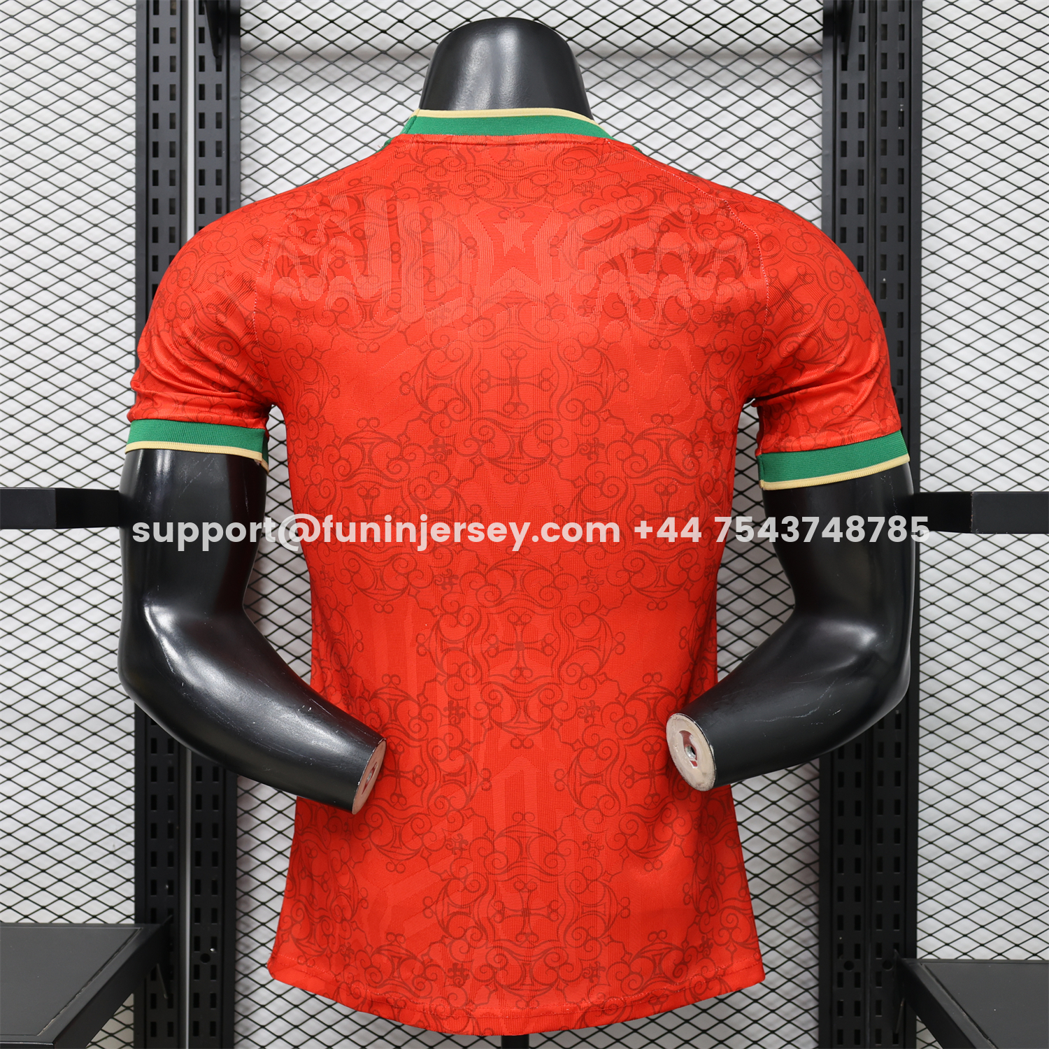 Funinjersey-Portugal 2026 Cross Red Special Jersey - Player Version