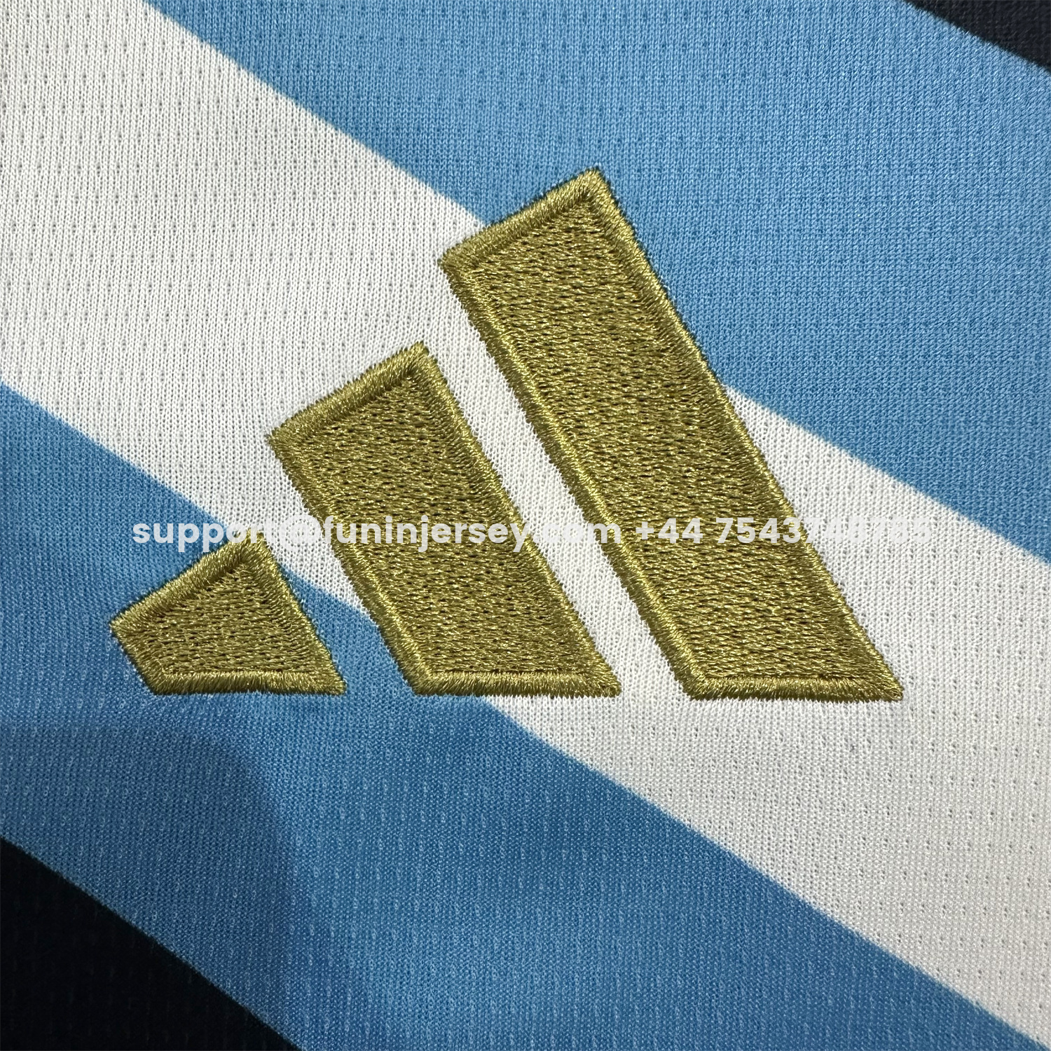 Funinjersey-Argentina 2026 Blue Shoulder Stripes Special Jersey - Fans Version