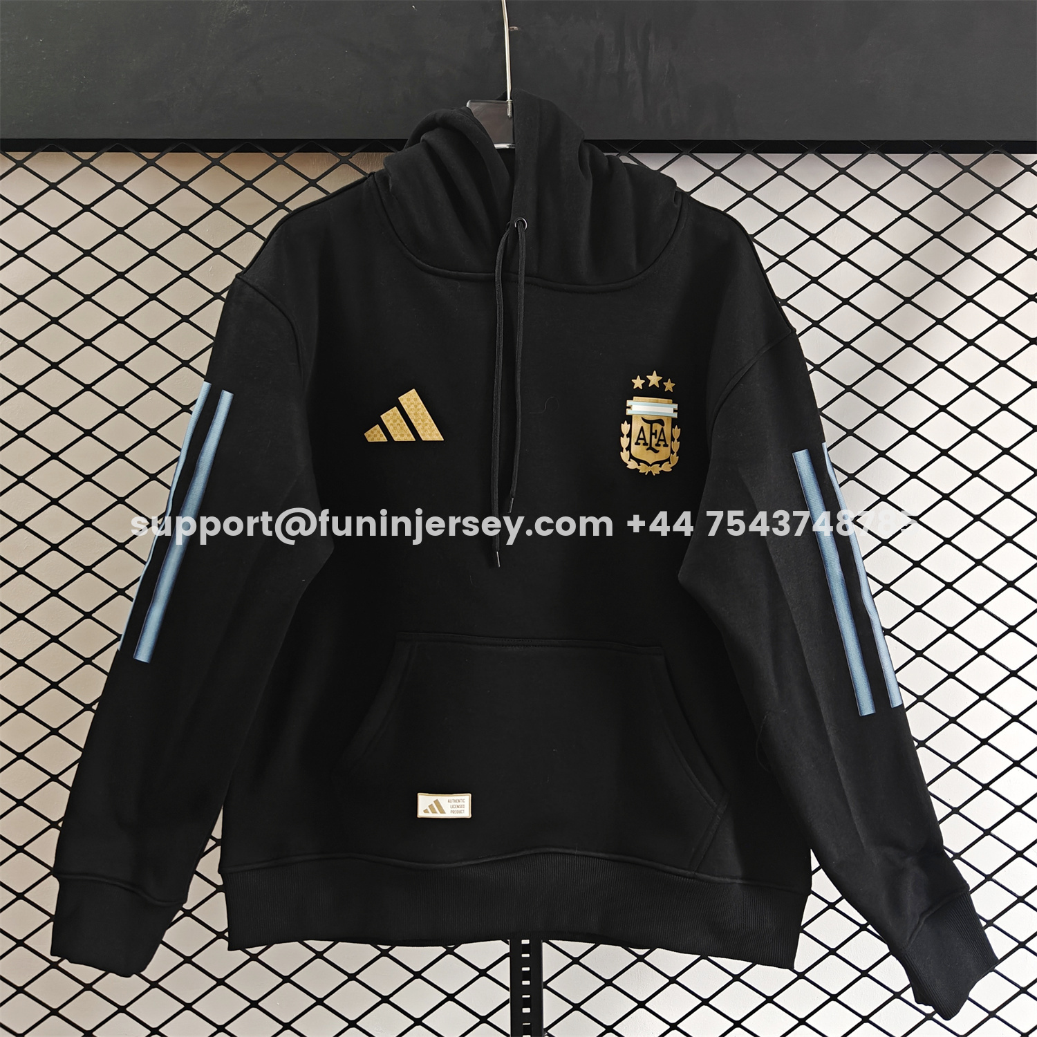 Funinjersey-Argentina 2026 Home Unisex Pullover Hoodie