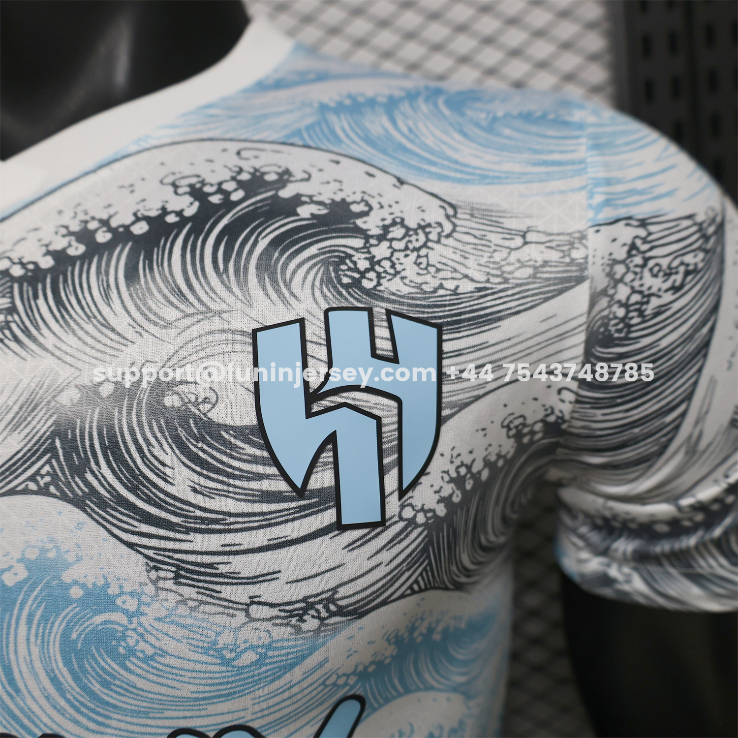 Funinjersey-Al Hilal Riyadh Crescent 25-26 Blue Grey Special Jersey - Player Version