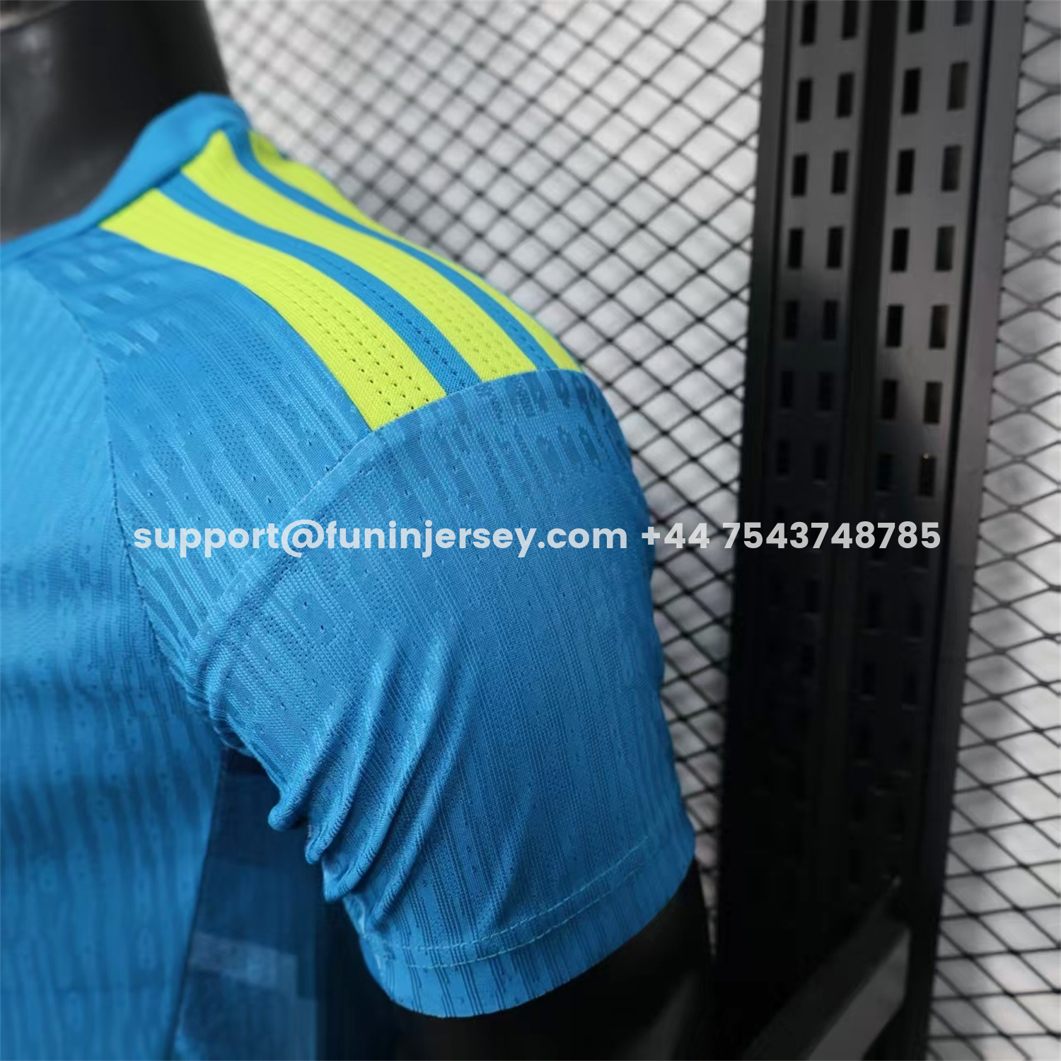 Funinjersey-Spain 2026 Blue Goalkeeper Jersey - Player Version