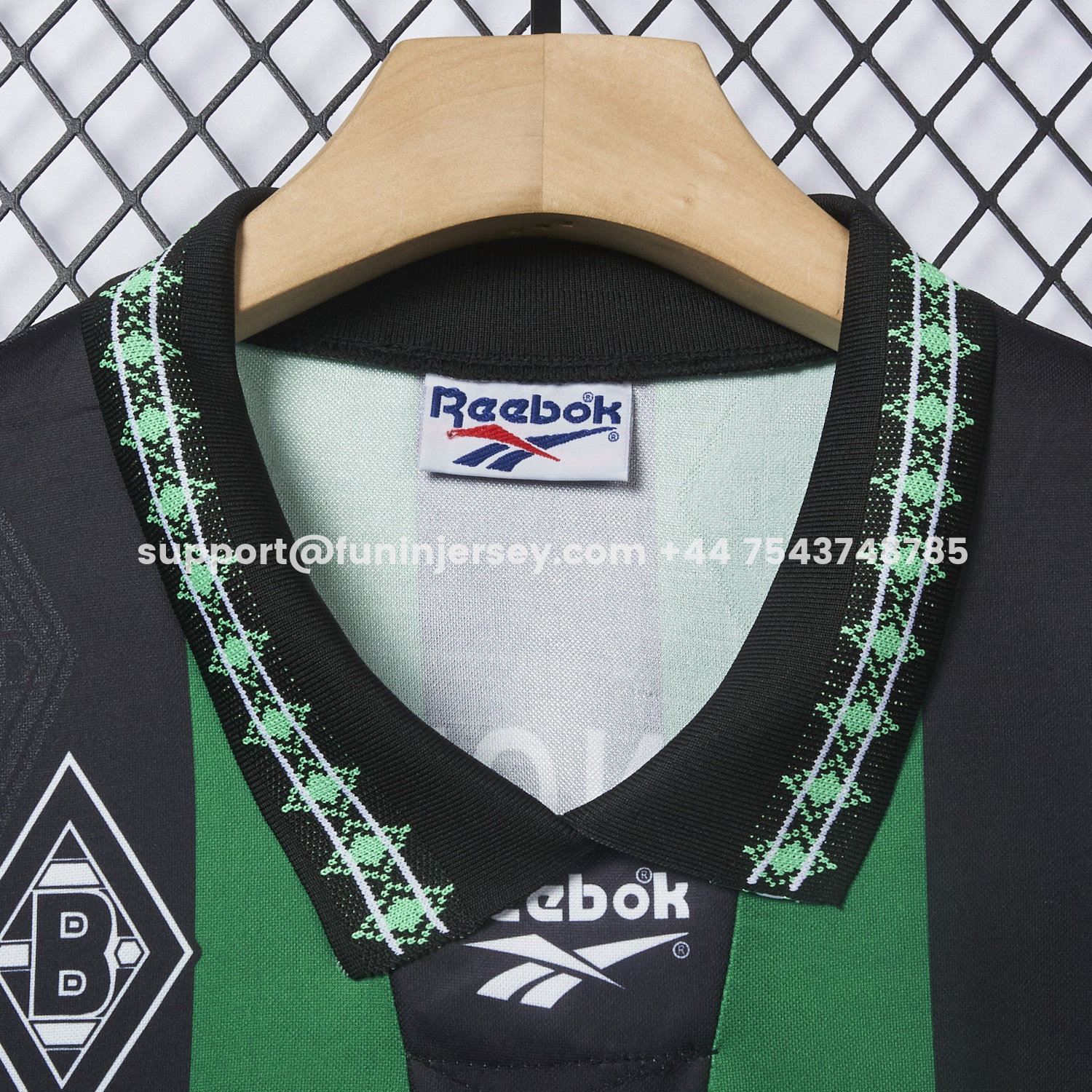 Funinjersey-Retro Borussia Mönchengladbach 1995-96 Away Jersey