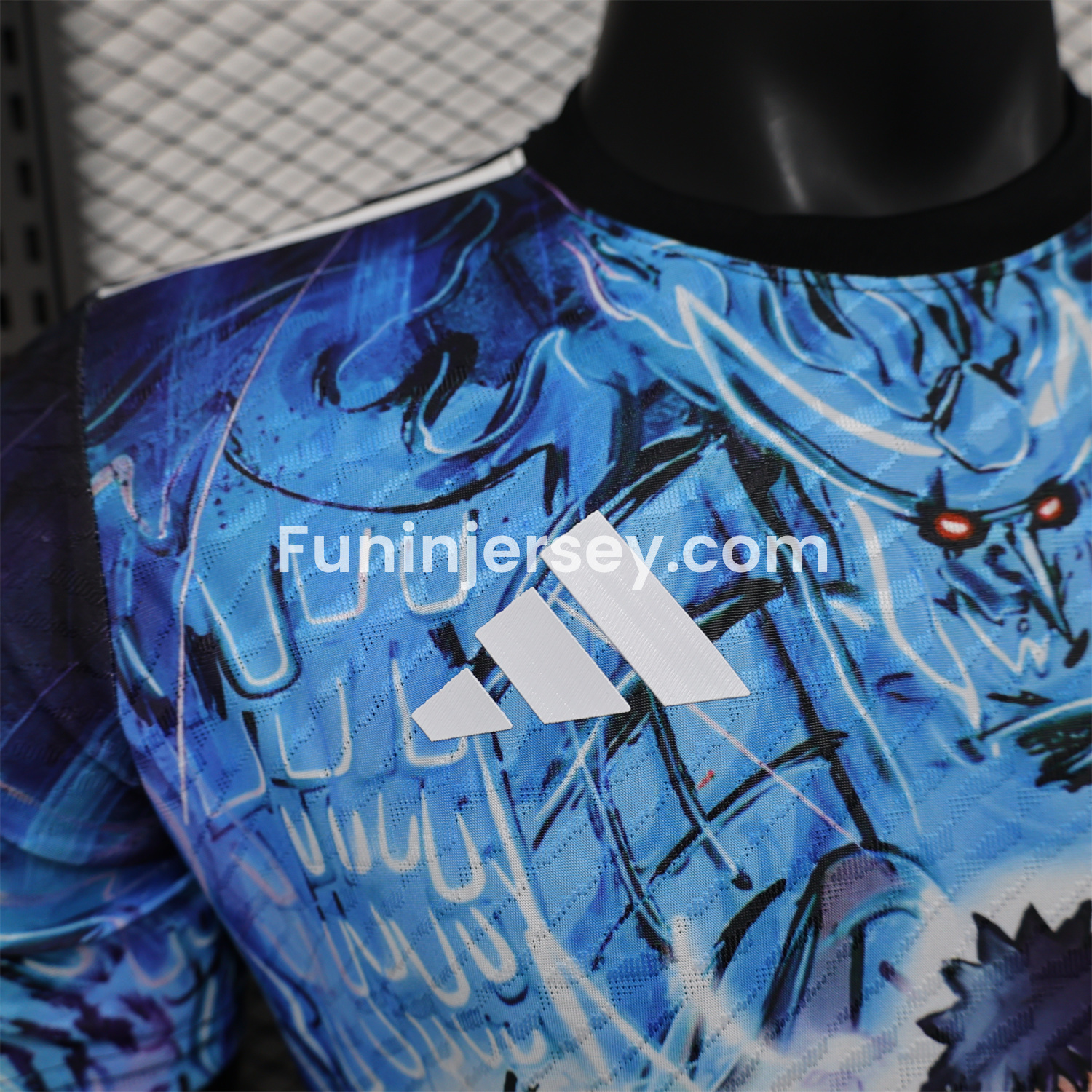 Funinjersey-Japan 25-26 Kakashi and Obito Blue Special Jersey - Player Version