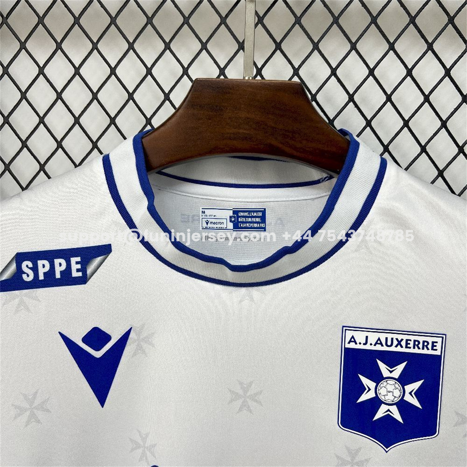 Funinjersey-Auxerre 25-26 Home Jersey - Fans Version