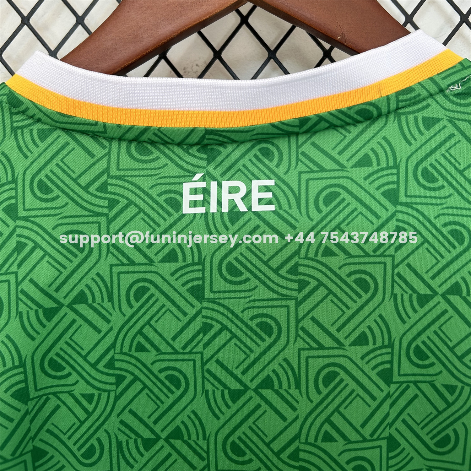 Funinjersey-Ireland 2024 Home Jersey - Fans Version
