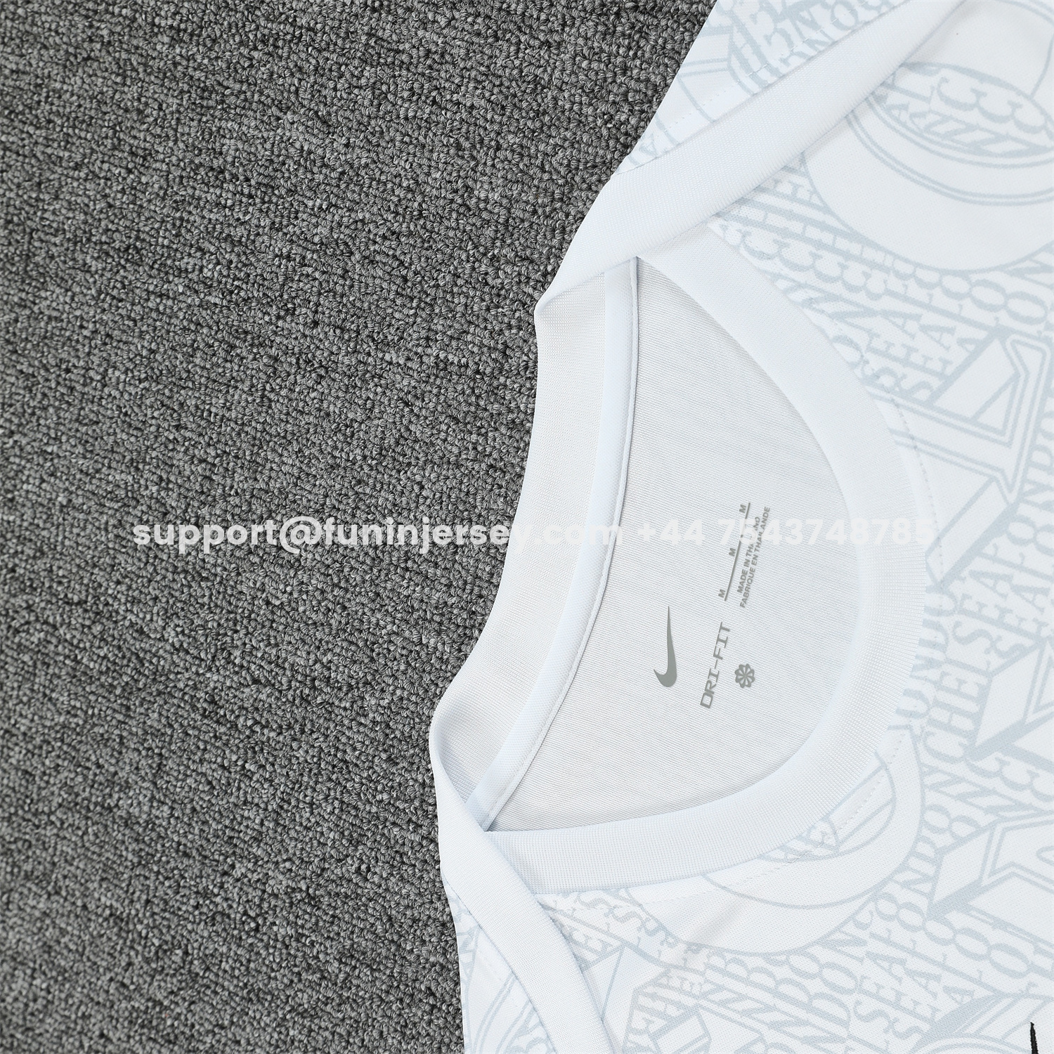 Funinjersey-C.h.e.l.s.e.a 25-26 Training Vest Suit - White