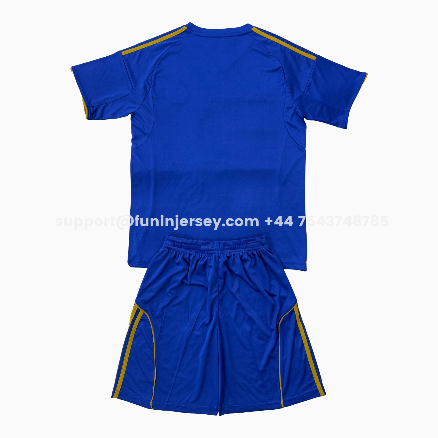 Funinjersey-Leicester City 25-26 Home Men's Adult Jersey Set - Fans Version