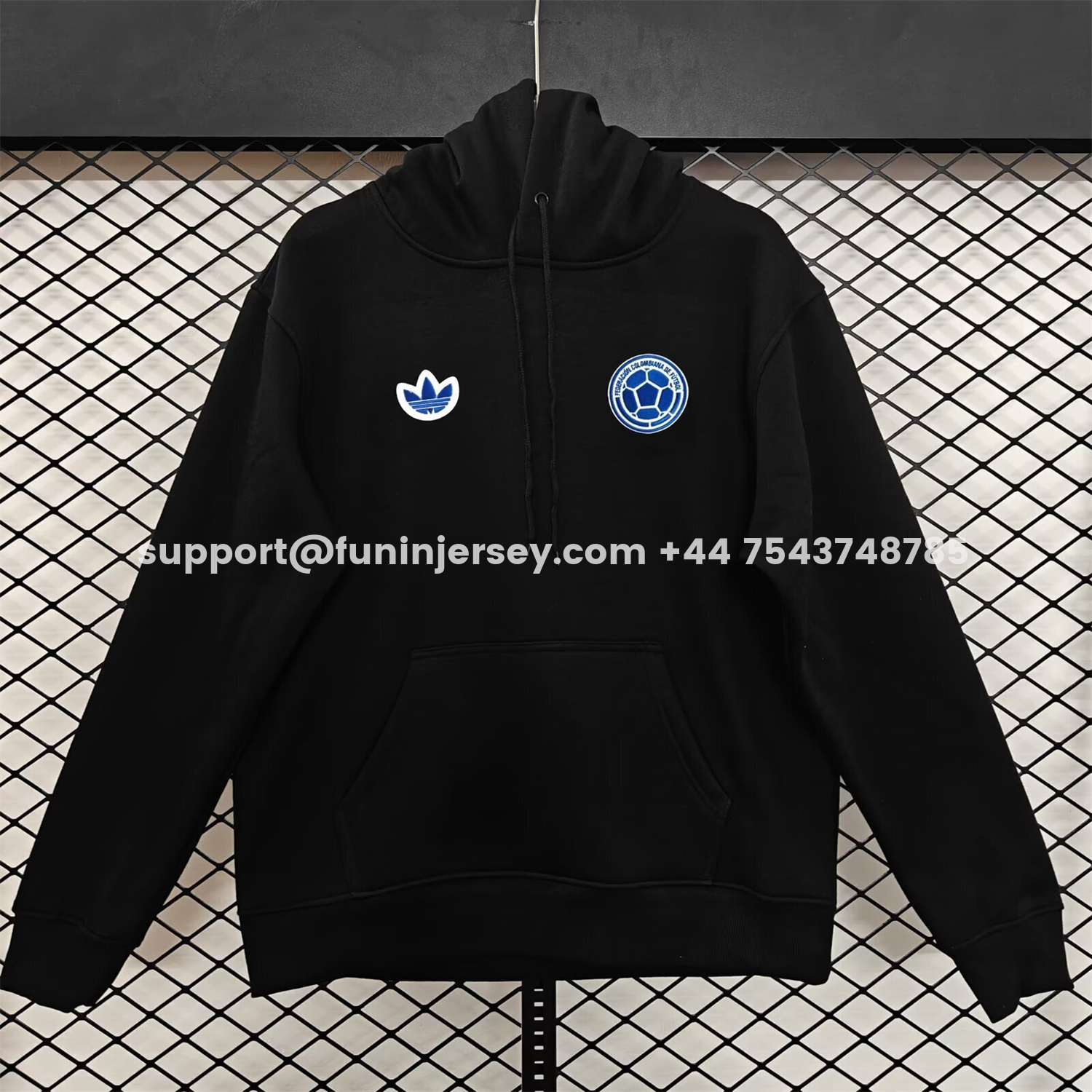 Funinjersey-Colombia 2026 Terrace Icon Unisex Pullover Hoodie