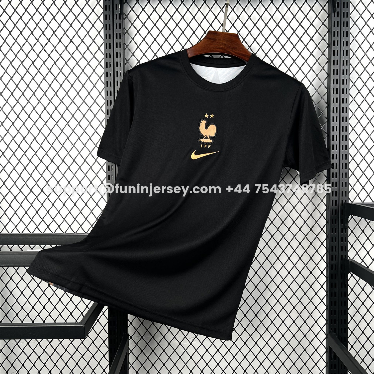 Funinjersey-France 2026 World Cup Goalkeeper Black Jersey - Fans Version