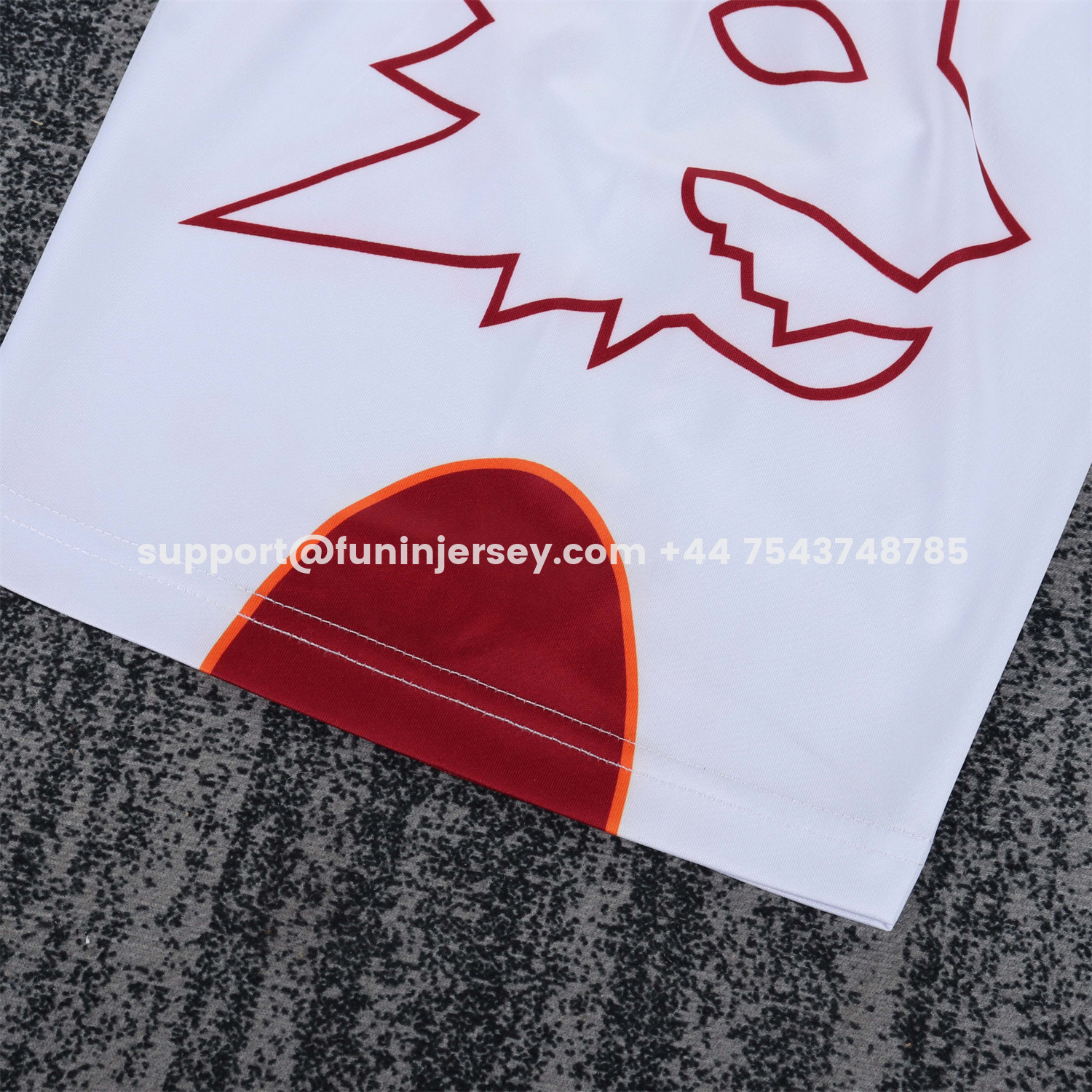 Funinjersey-Retro Roma 1999-00 Home Kids Kit