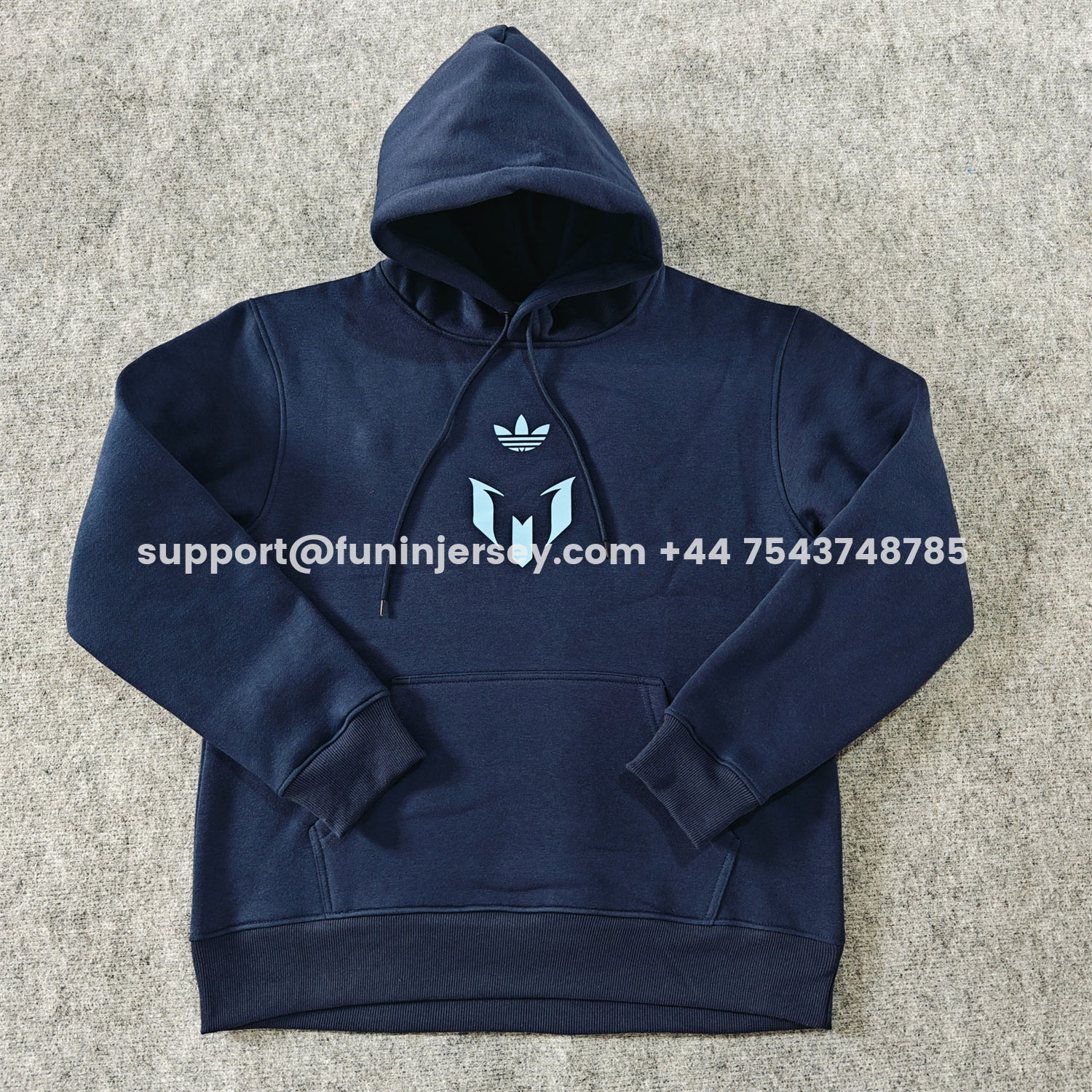 Funinjersey-INT M.A.M 25-26 Messi Goat Unisex Pullover Hoodie