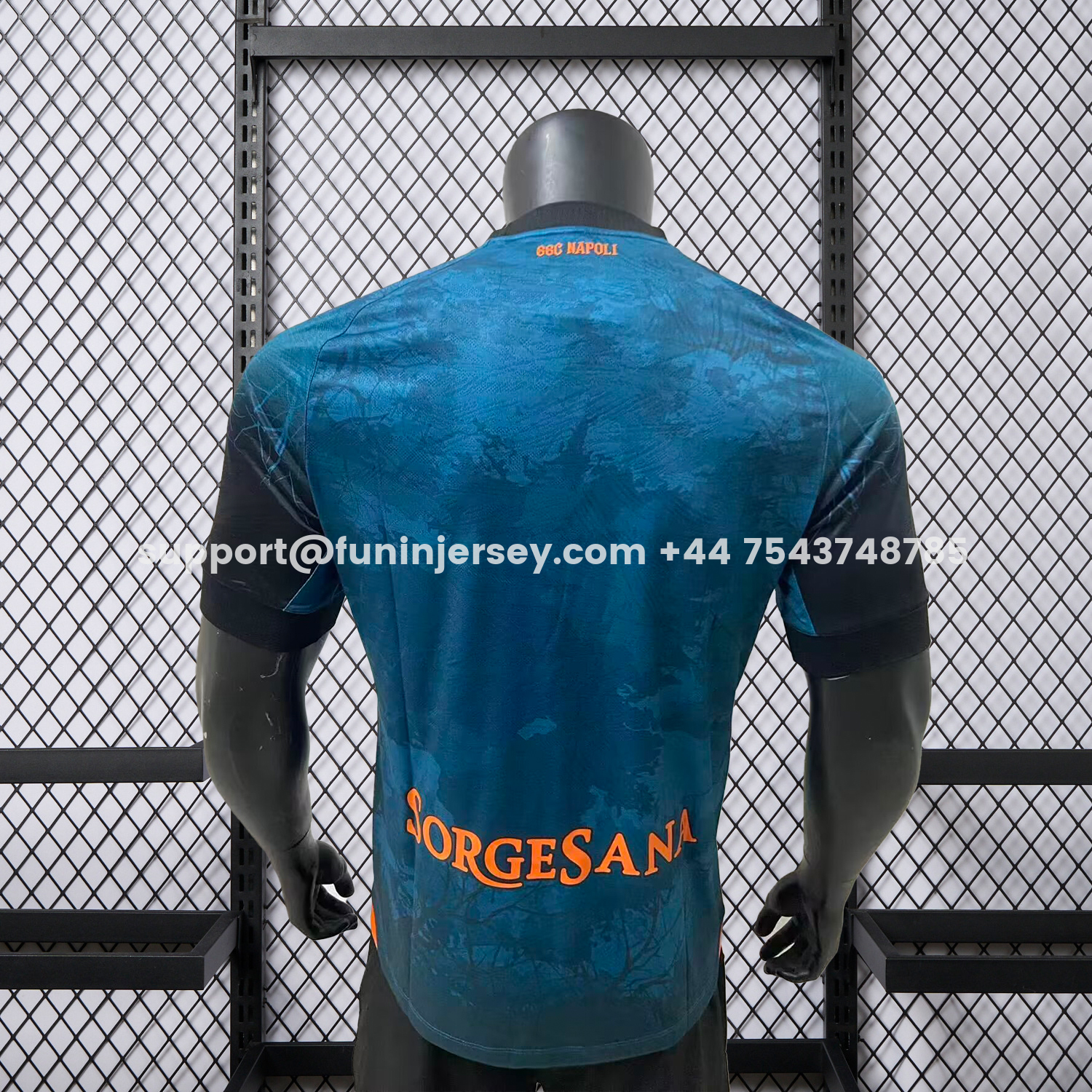 Funinjersey-Napoli 25-26 Halloween Blue Special Jersey - Player Version