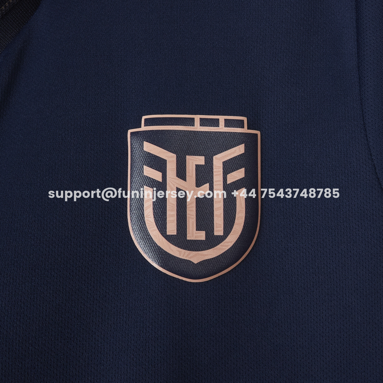 Funinjersey-Ecuador 2026 Away Deep Blue Jersey - Fans Version