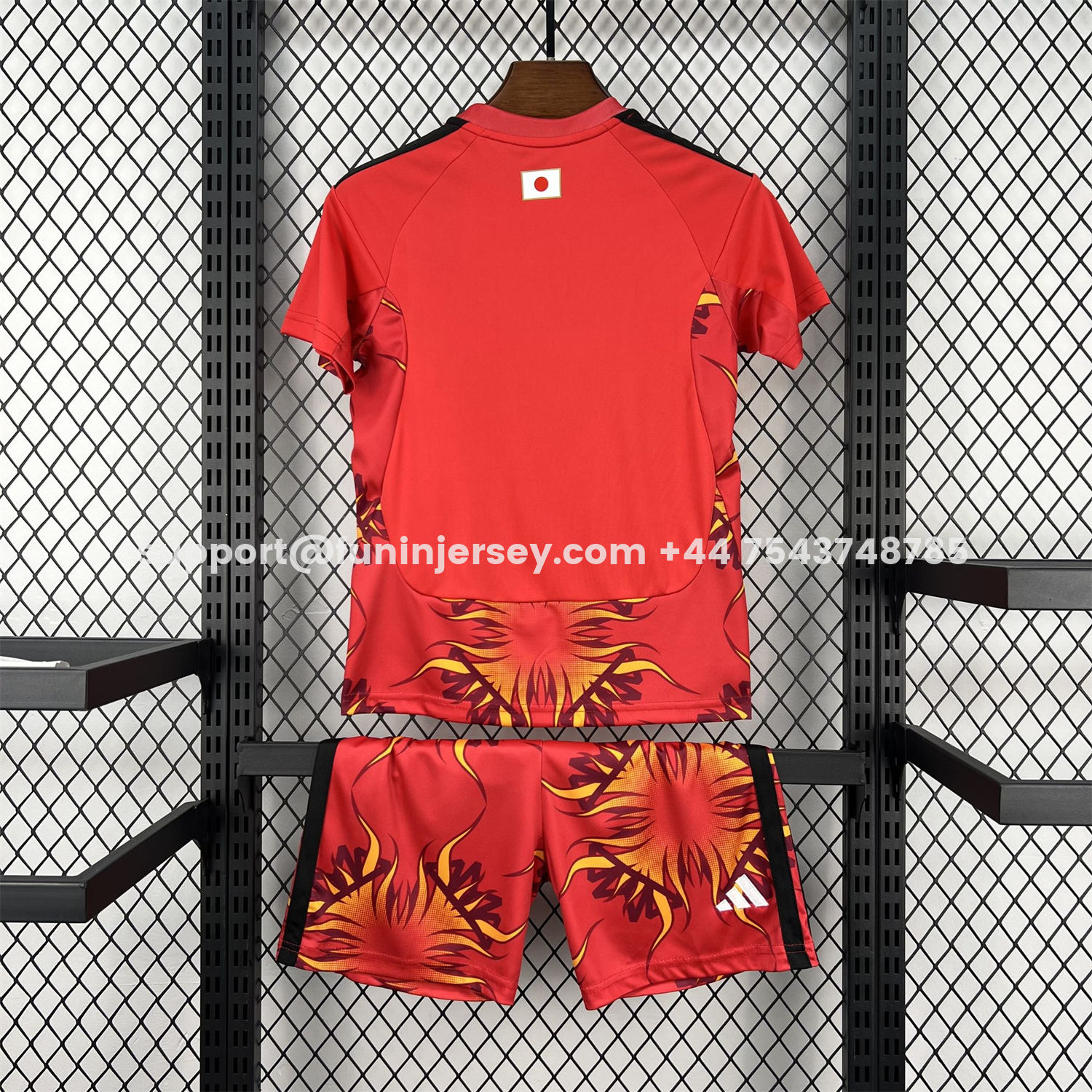 Funinjersey-Japan 2026 Red Goalkeeper Kids Kit