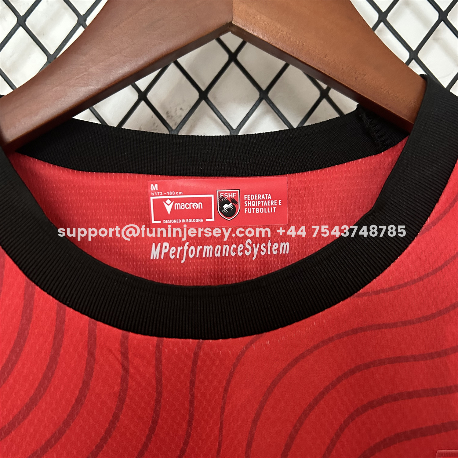 Funinjersey-Albania 2026 Home Red Jersey - Fans Version