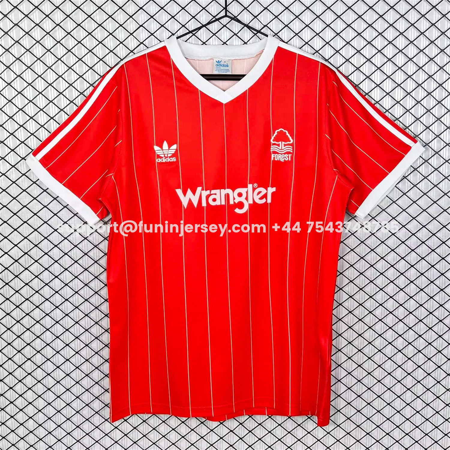 Funinjersey-Retro Nottingham Forest 1982-84 Home Jersey
