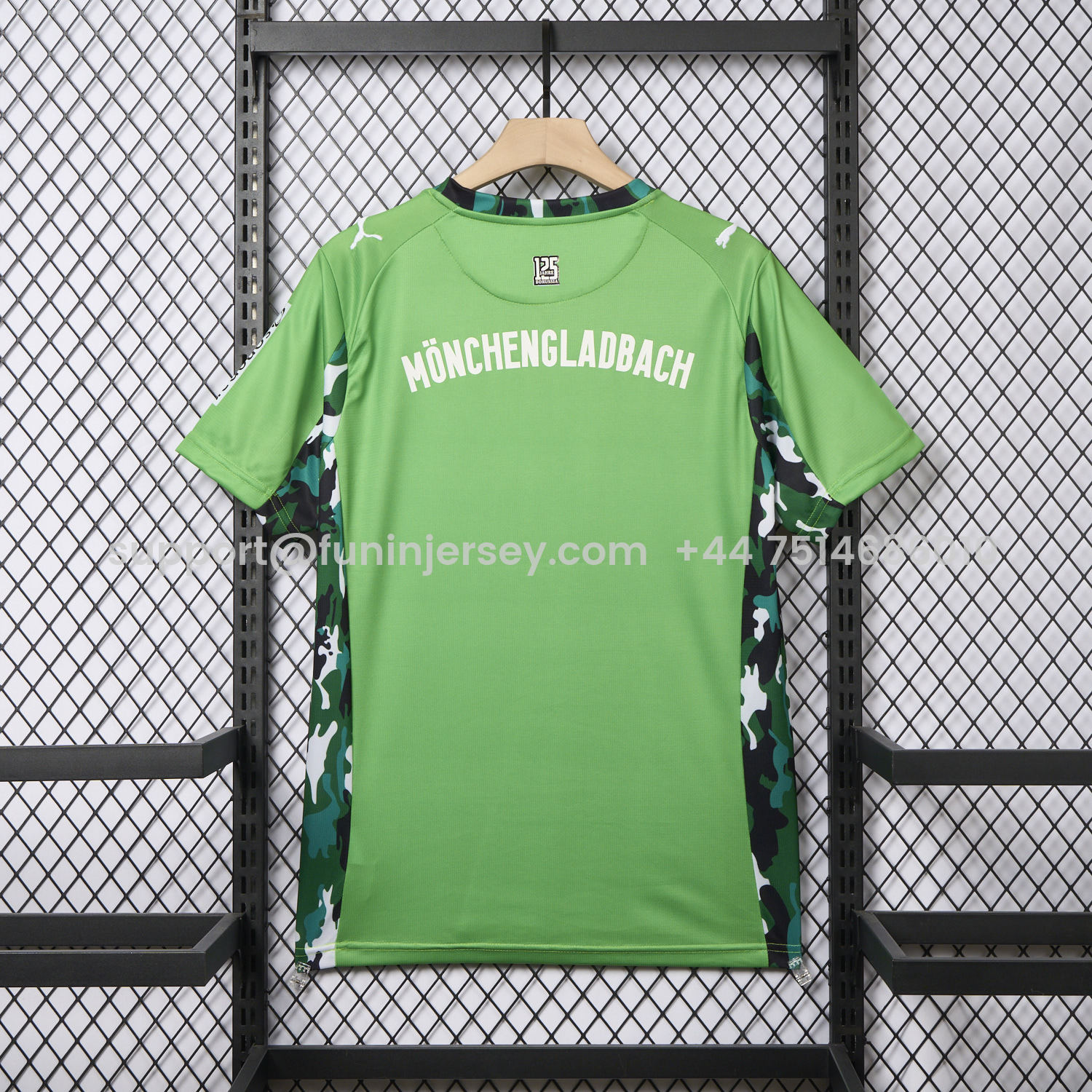 Funinjersey-Borussia Mönchengladbach 25-26 Away Jersey - Fans Version