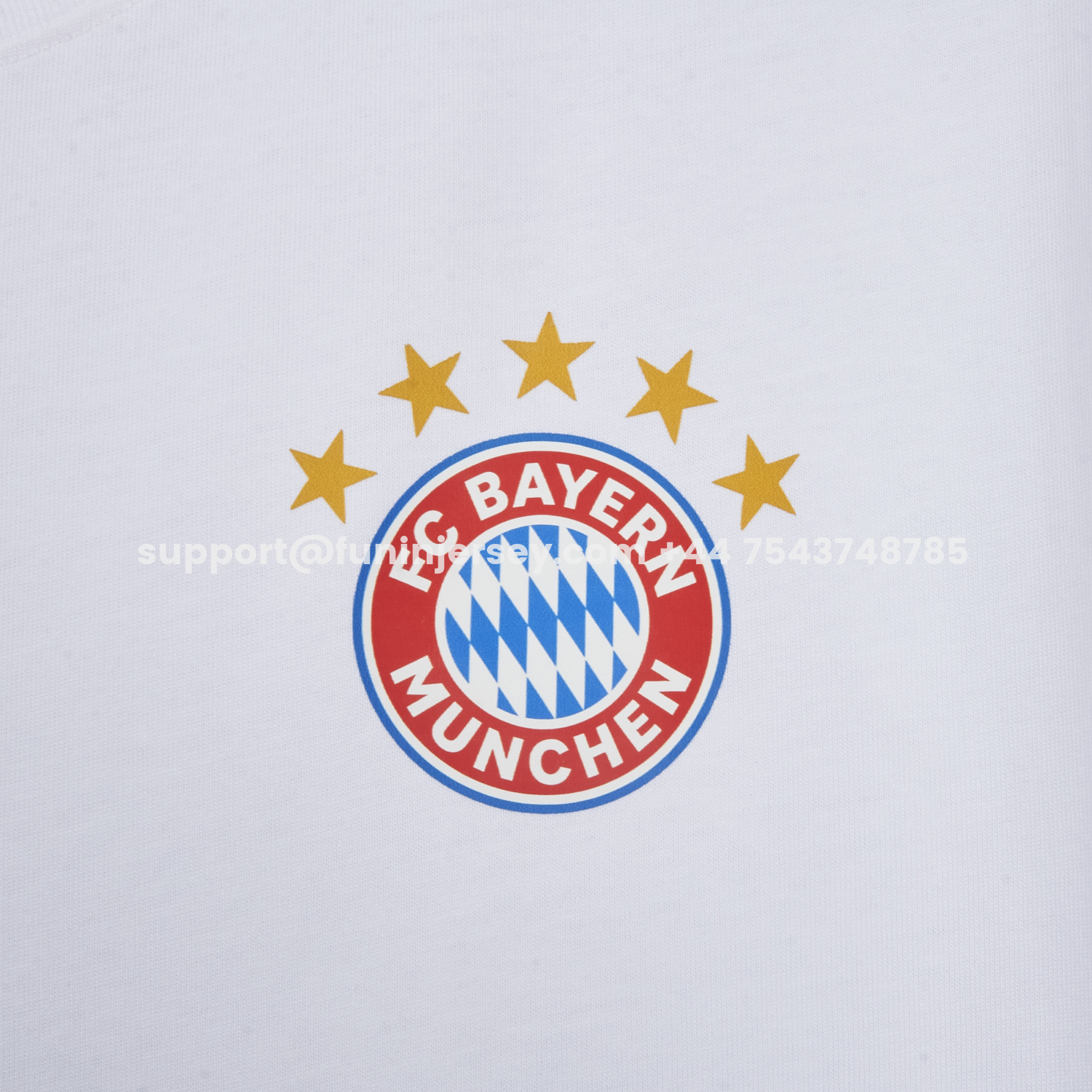 Funinjersey-Bayern Munich 25-26 “35. Deutscher Meister” Championship Commemorative White T-shirt
