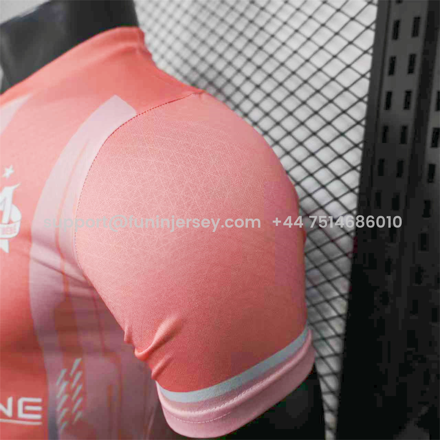 Funinjersey-Marseille 25-26 Pink Stripes Special Jersey - Player Version