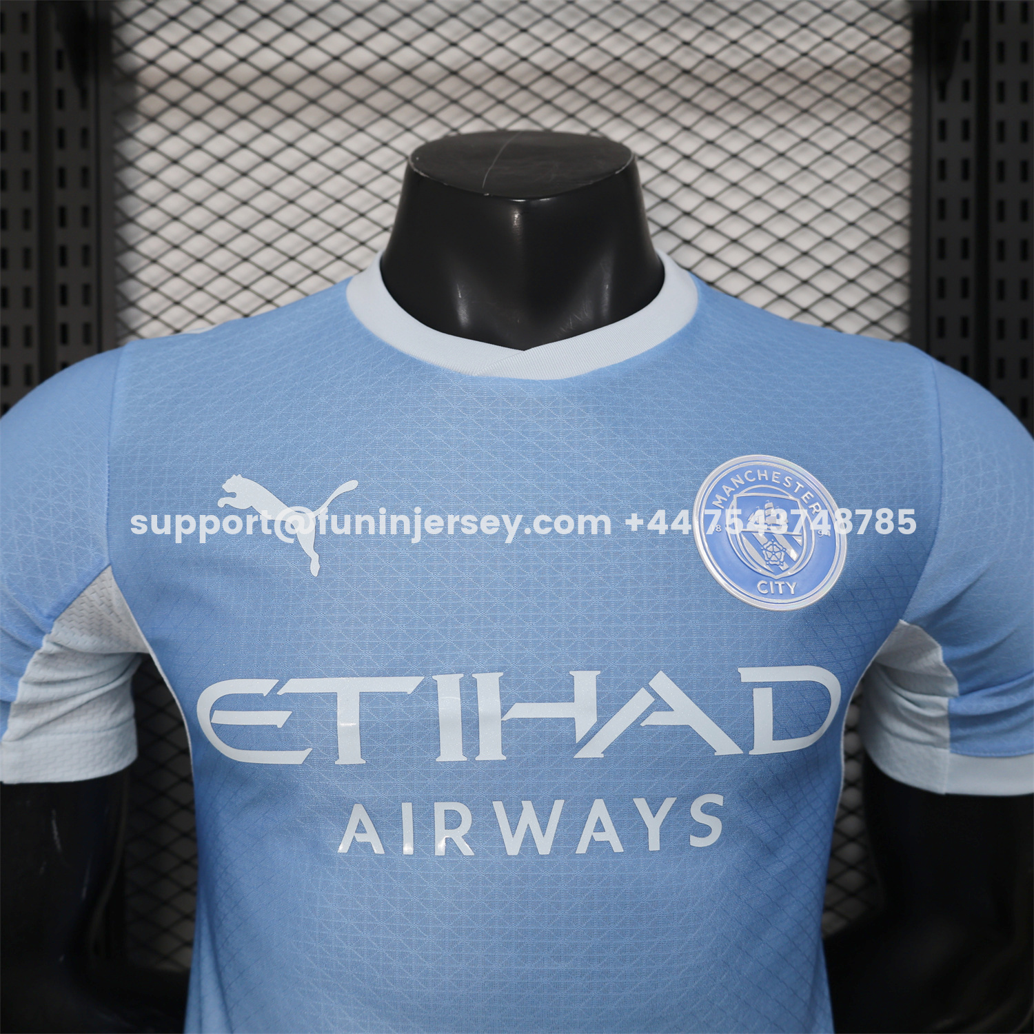 Funinjersey-Manchester City 26-27 Home Jersey - Player Version
