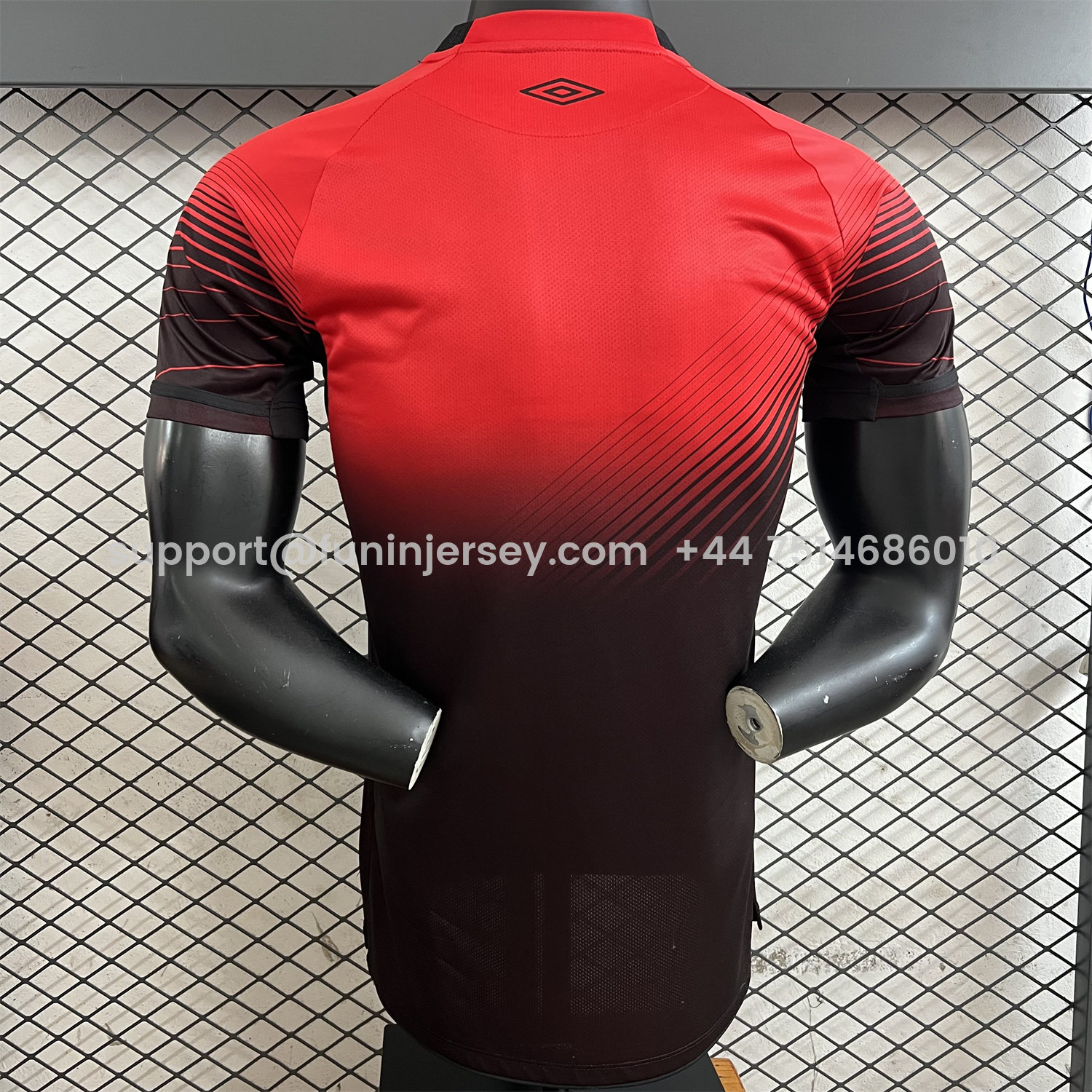 Funinjersey-Athletico Paranaense 25-26 Home Jersey - Player Version