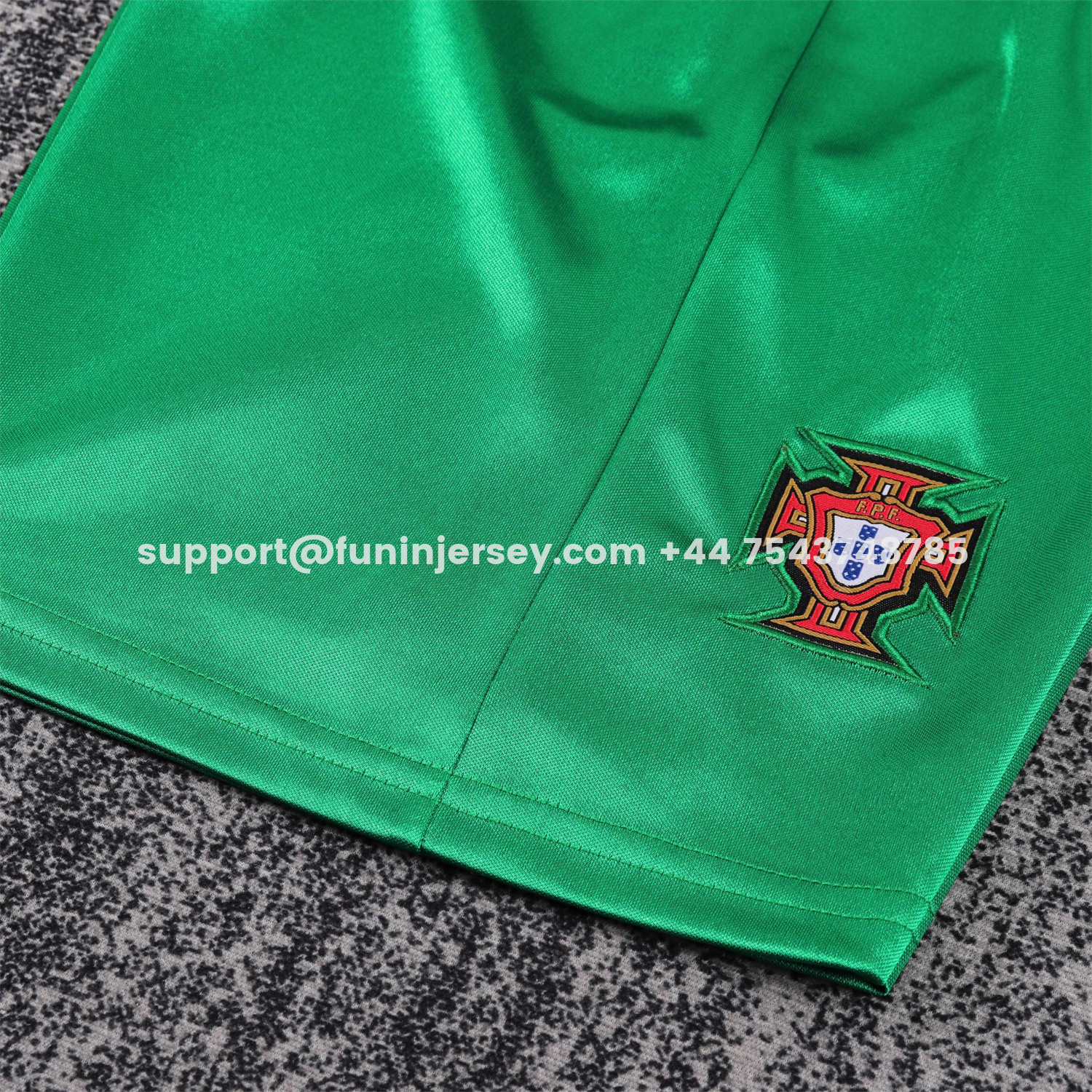Funinjersey-Retro Portugal 1998 Home Kids Kit