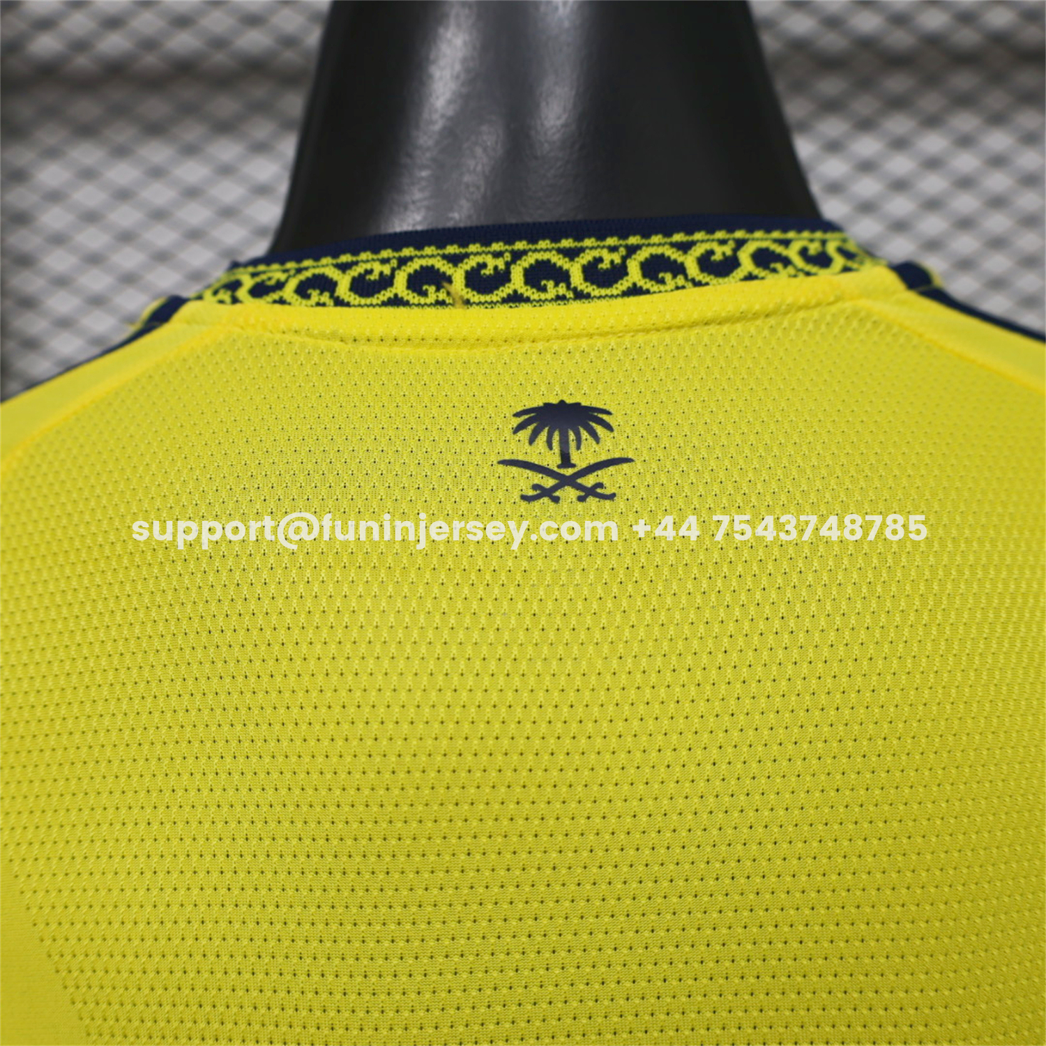 Funinjersey-Al Nassr Riyadh Victory 26-27 Home Jersey With Sponsors - Player Version