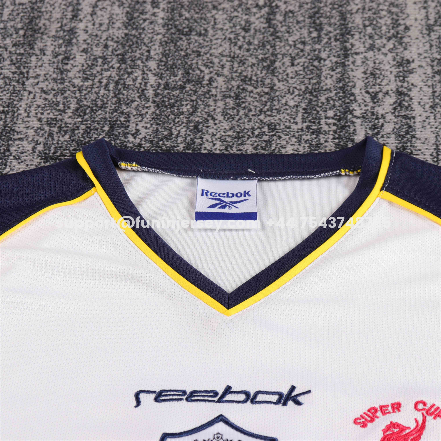 Funinjersey-Retro Liver.pool 2001-02 Away Kids Kit